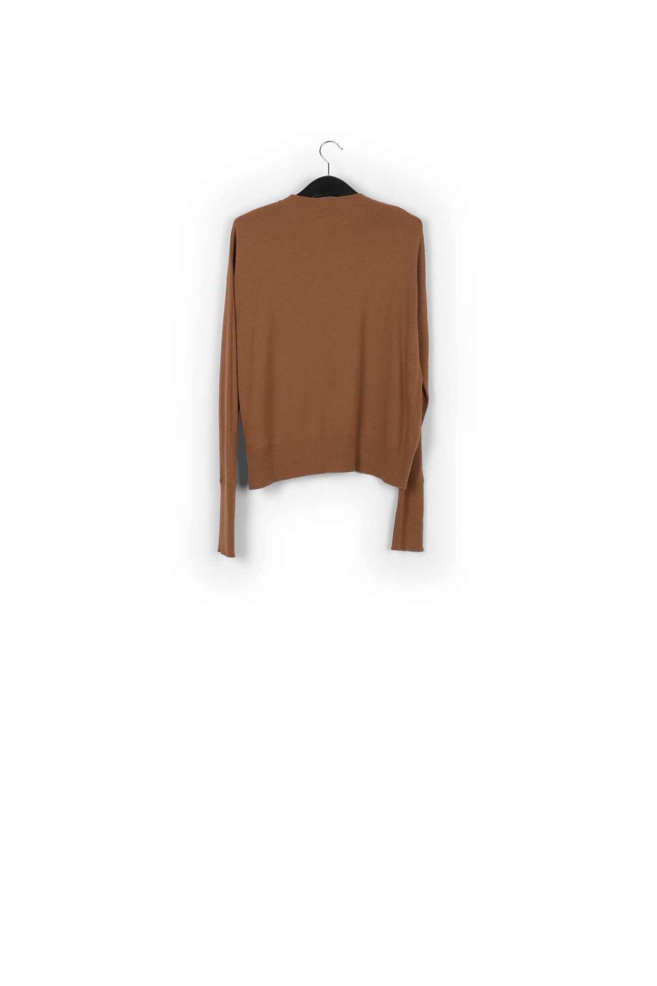 Pull camel en mélange de mérinos RE—SSENTIEL seconde main photo 2