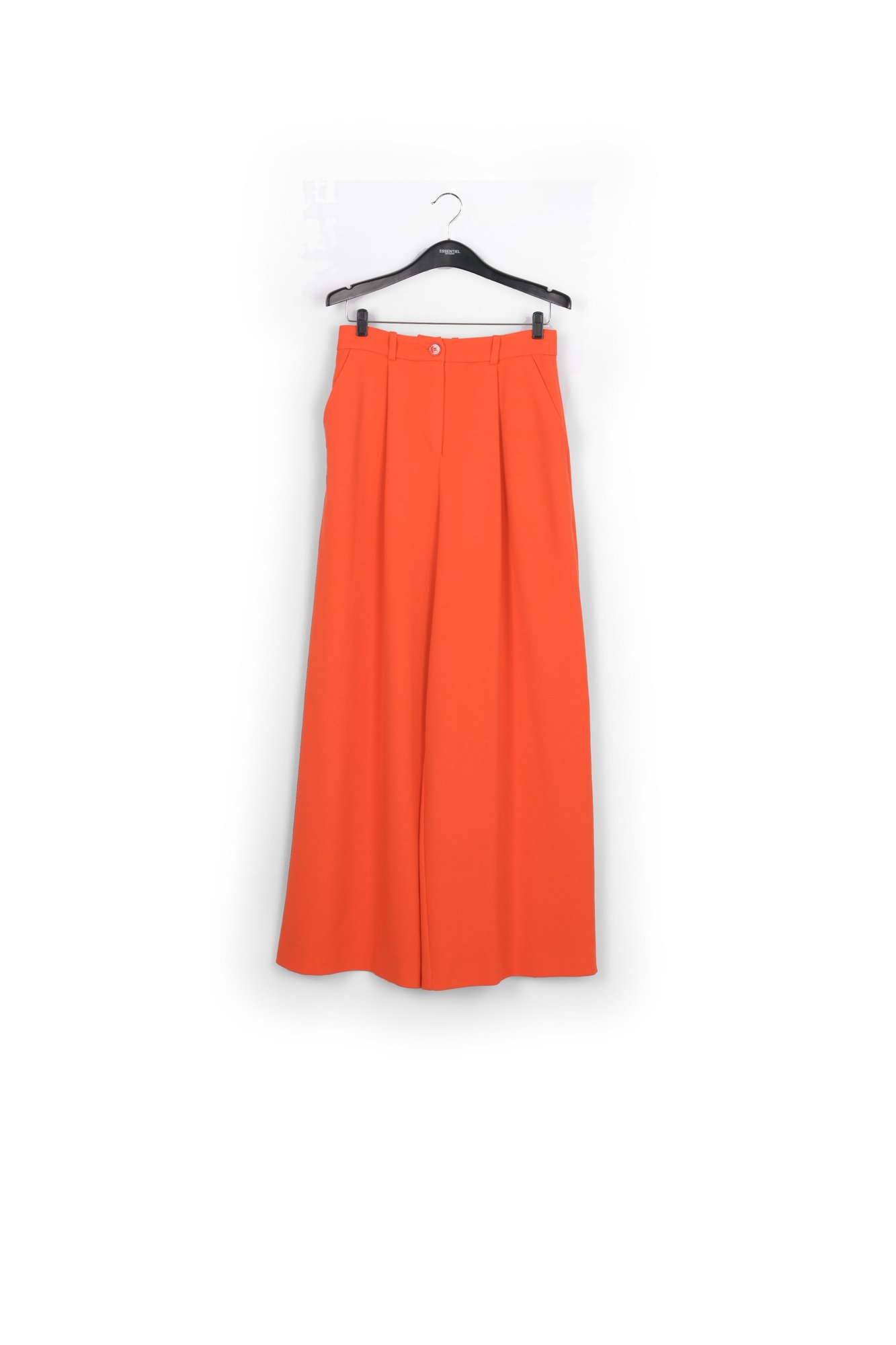 Pantalon orange aux jambes larges RE—SSENTIEL seconde main photo 1