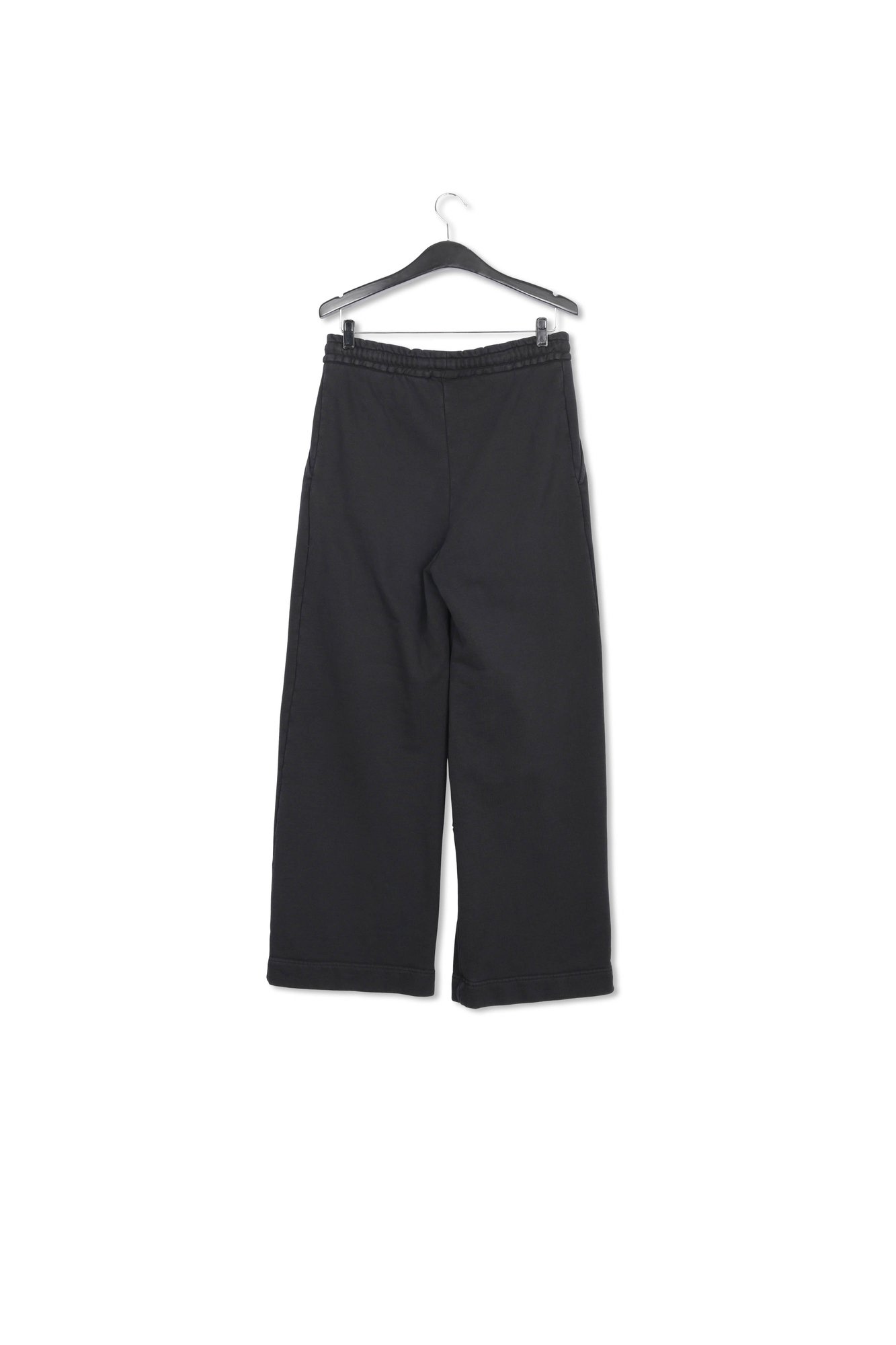 Jogging large en jersey de coton noir RE—SSENTIEL seconde main photo 2