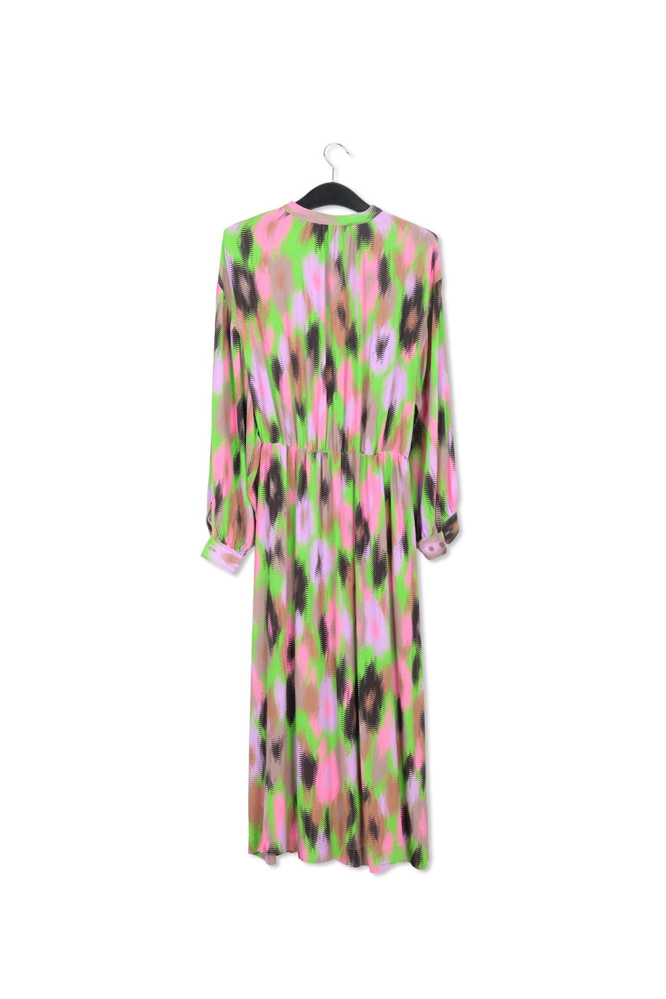 Robe midi à  imprimé abstrait RE—SSENTIEL seconde main photo 2
