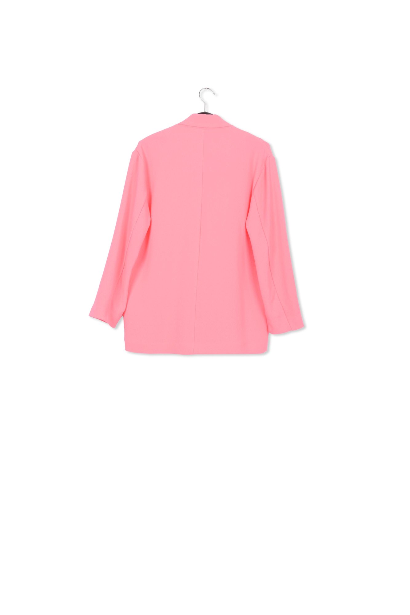 Pink double-breasted blazer RE—SSENTIEL second-hand photo 2