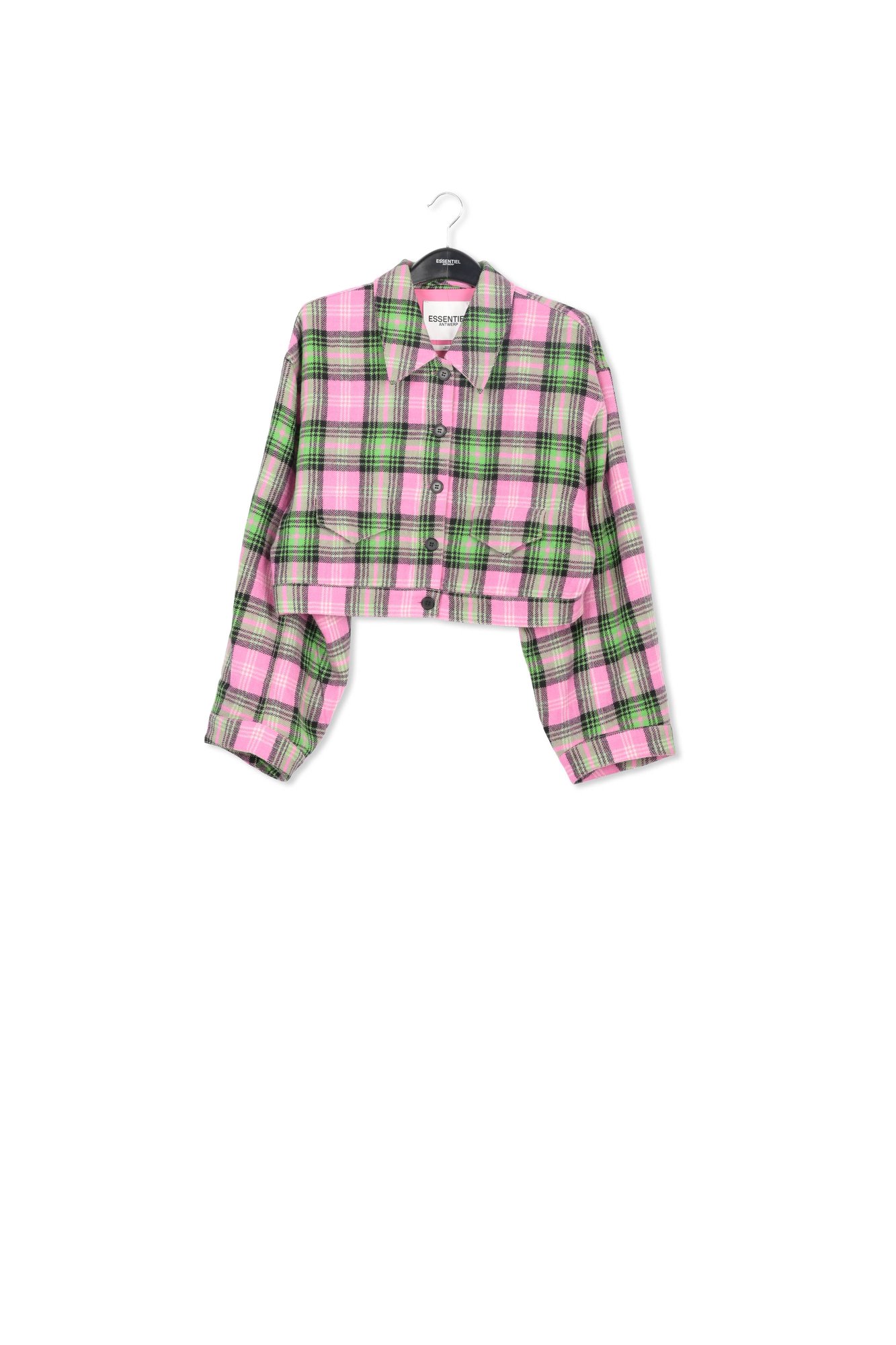 Roze/Zwart/Fluogroen