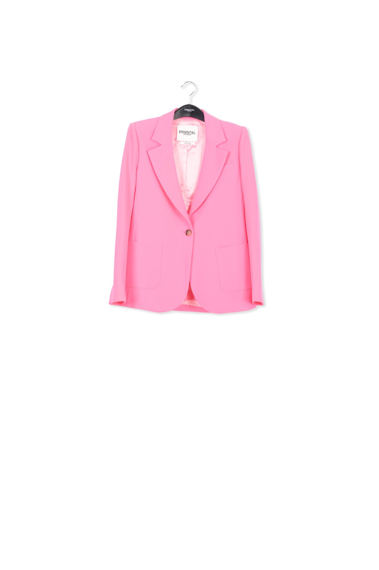 Veste cintrée rose fluo RE—SSENTIEL seconde main photo 1