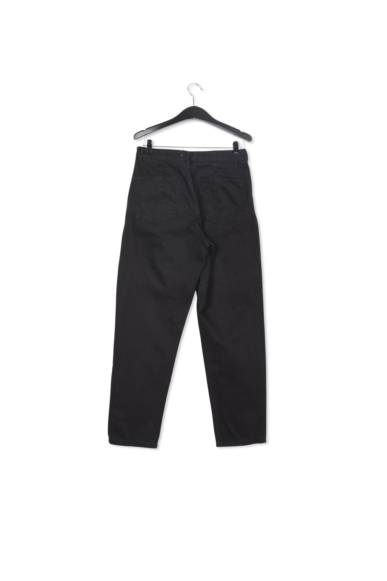 Black denim boyfriend jeans RE—SSENTIEL second-hand photo 2