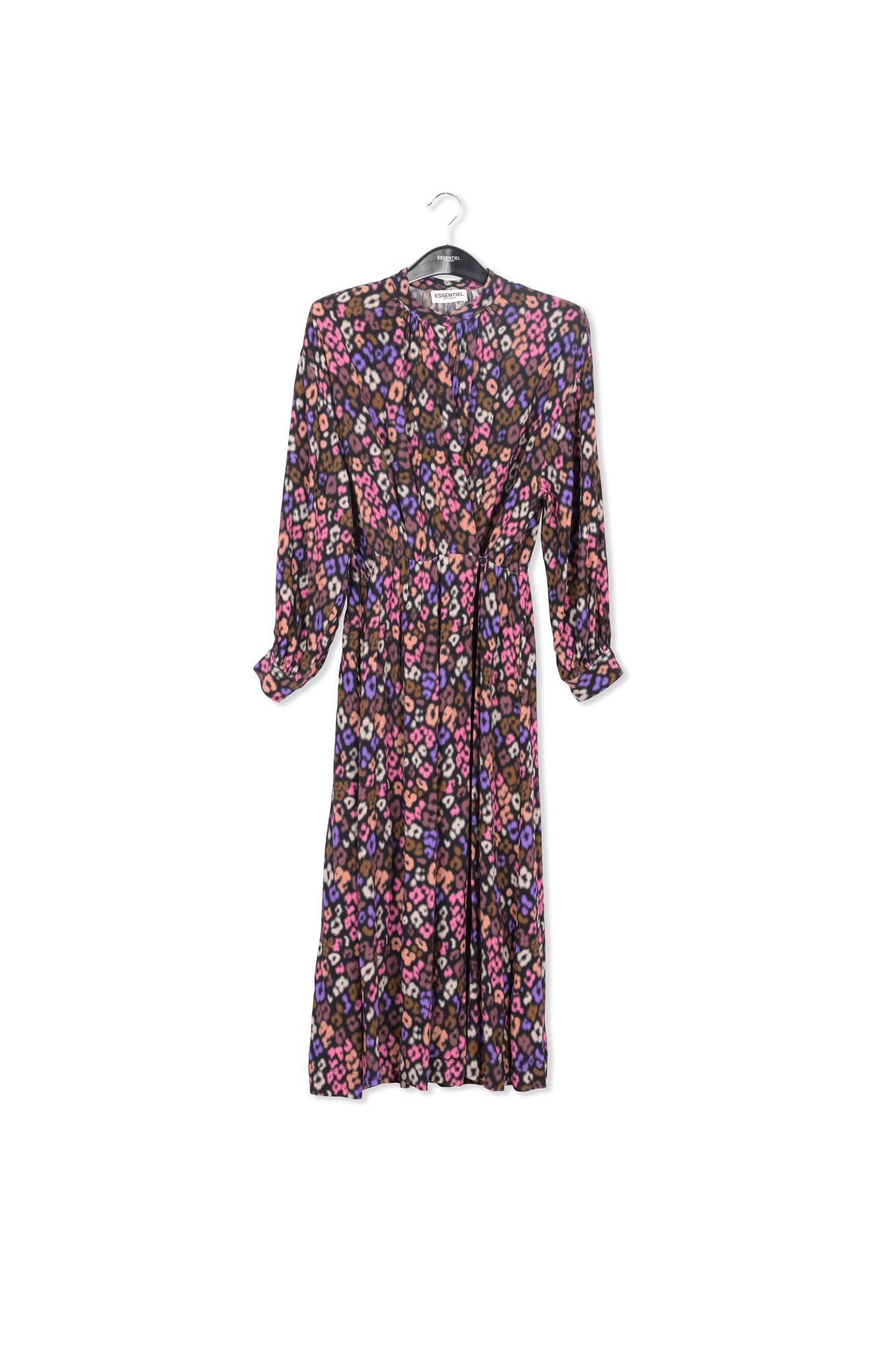 Robe midi à imprimé léopard RE—SSENTIEL seconde main photo 1
