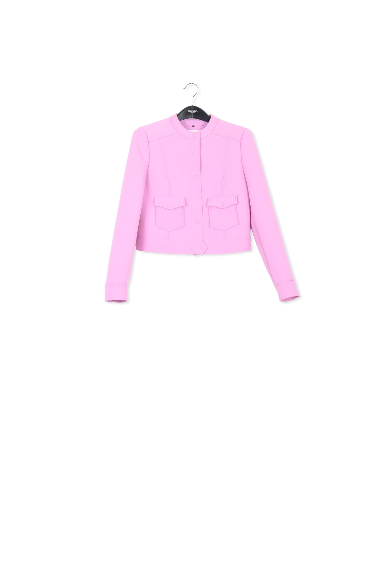 Pink cropped jacket RE—SSENTIEL second-hand photo 1