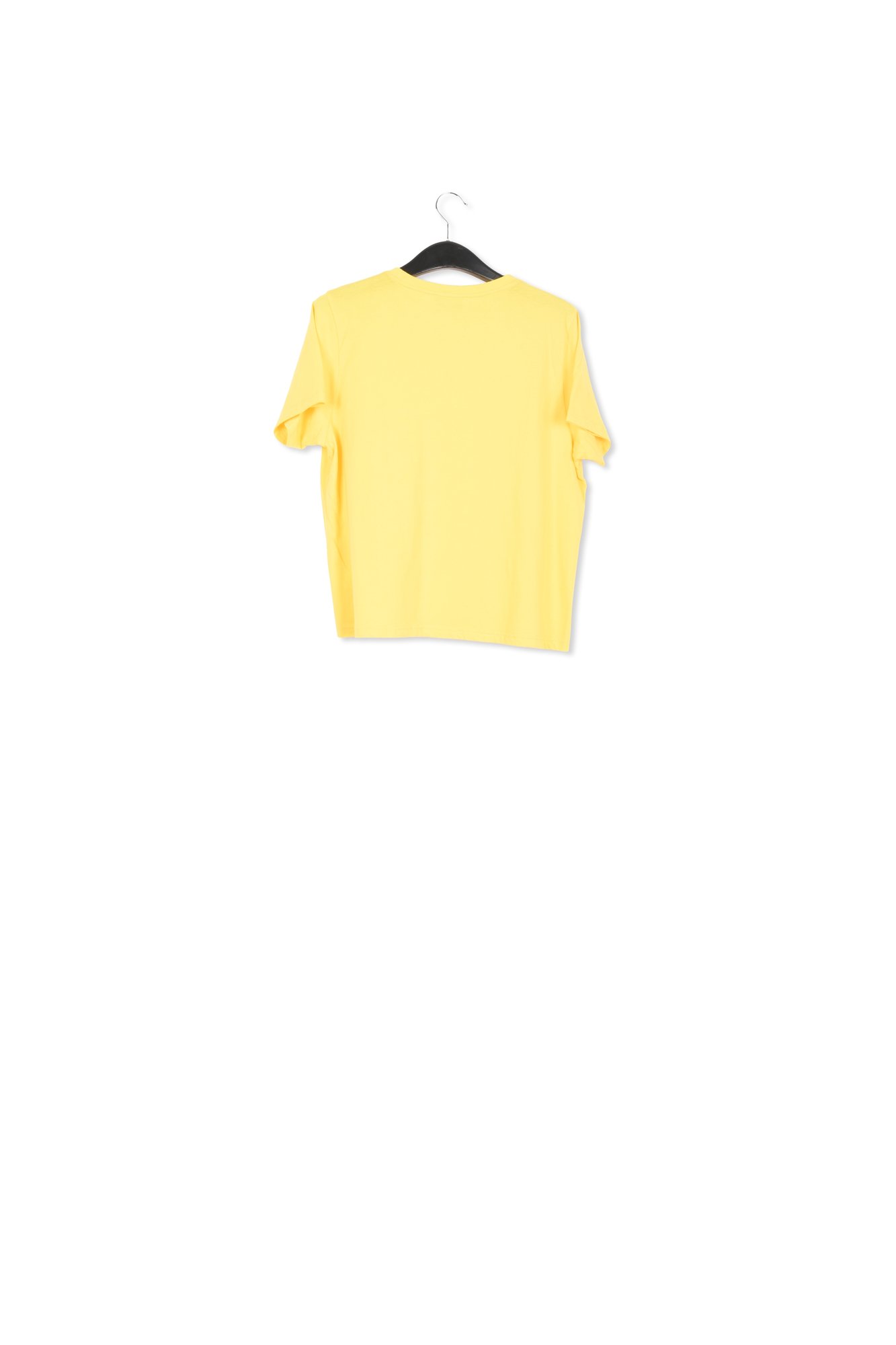 Geel oversized T-shirt van biokatoen RE—SSENTIEL tweedehands photo 2