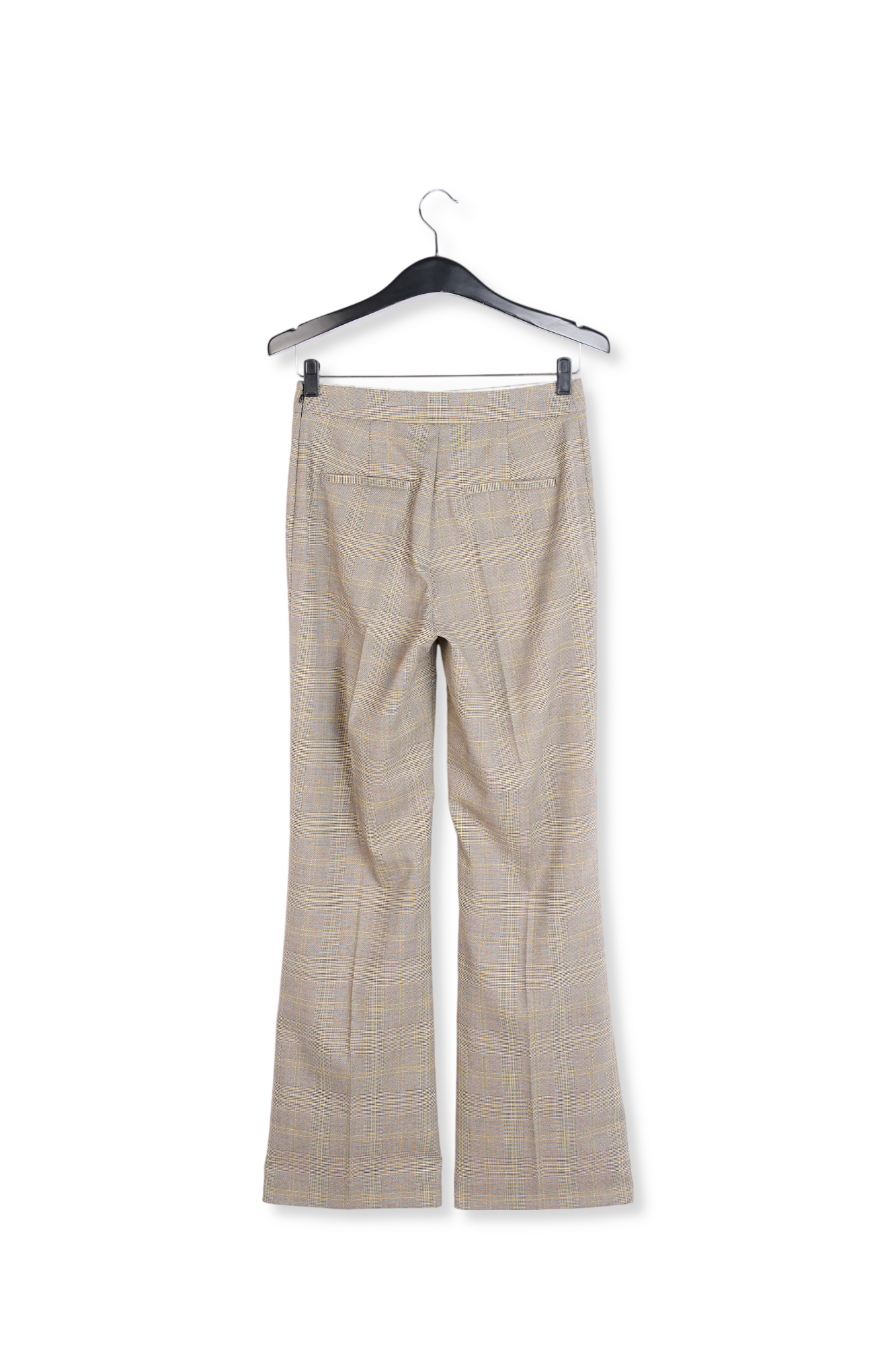 Beige geruite klassieke broek RE—SSENTIEL tweedehands photo 2