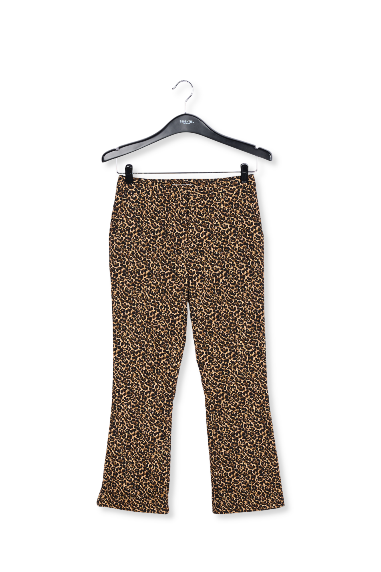 Pantalon évasé à motif léopard RE—SSENTIEL seconde main photo 1