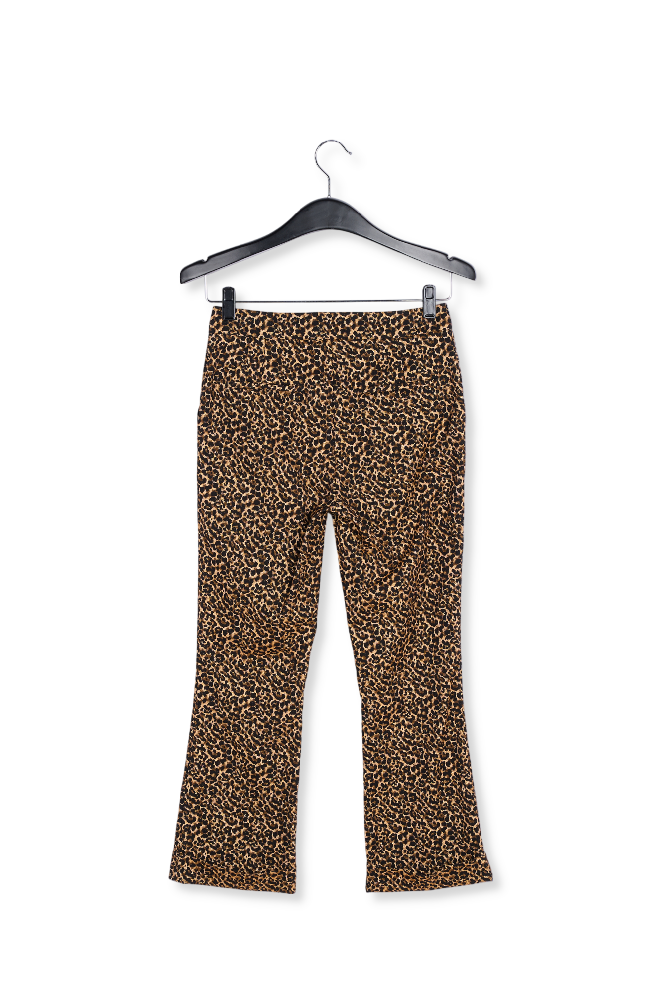 Pantalon évasé à motif léopard RE—SSENTIEL seconde main photo 2