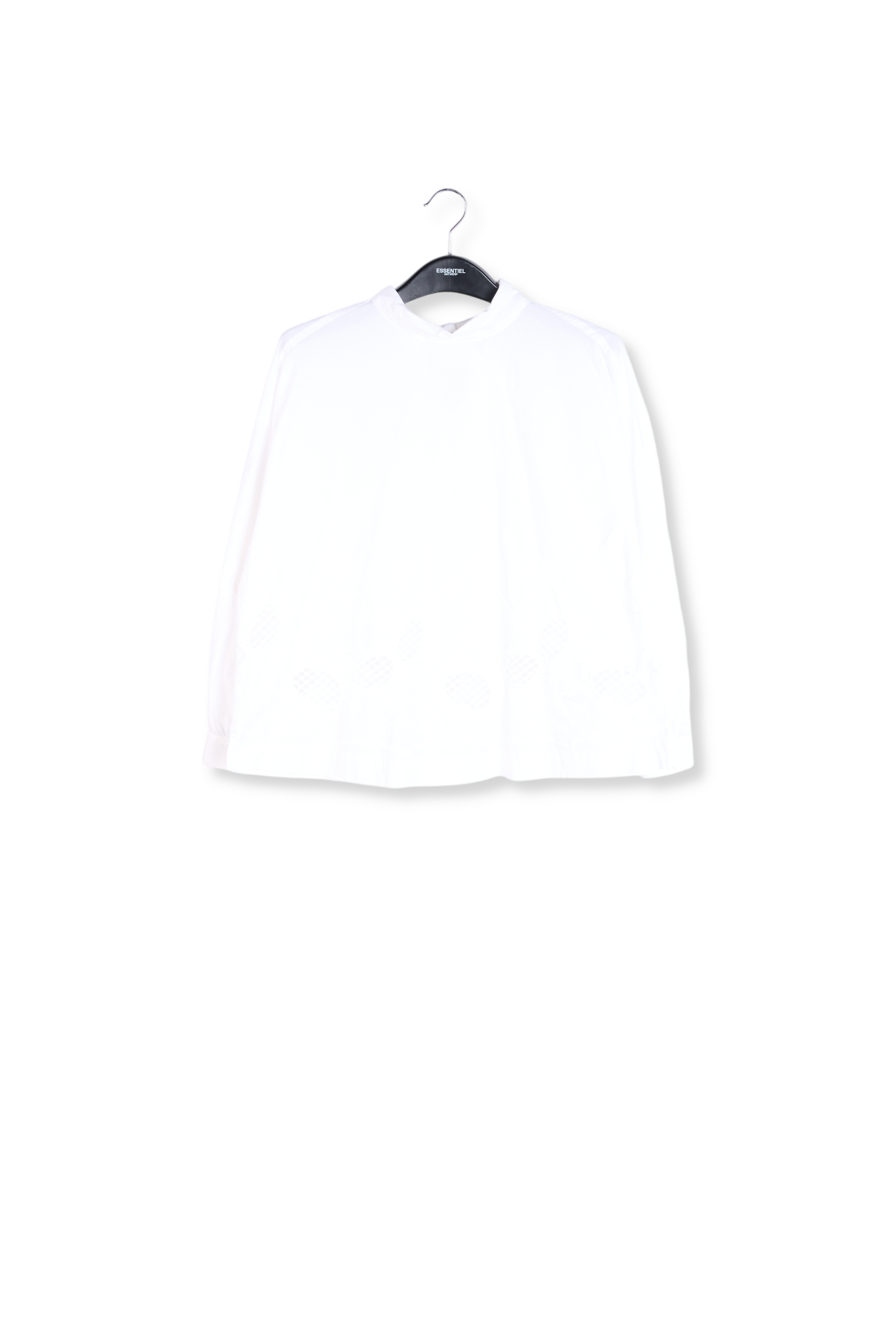 Large chemise blanche avec broderie RE—SSENTIEL seconde main photo 1