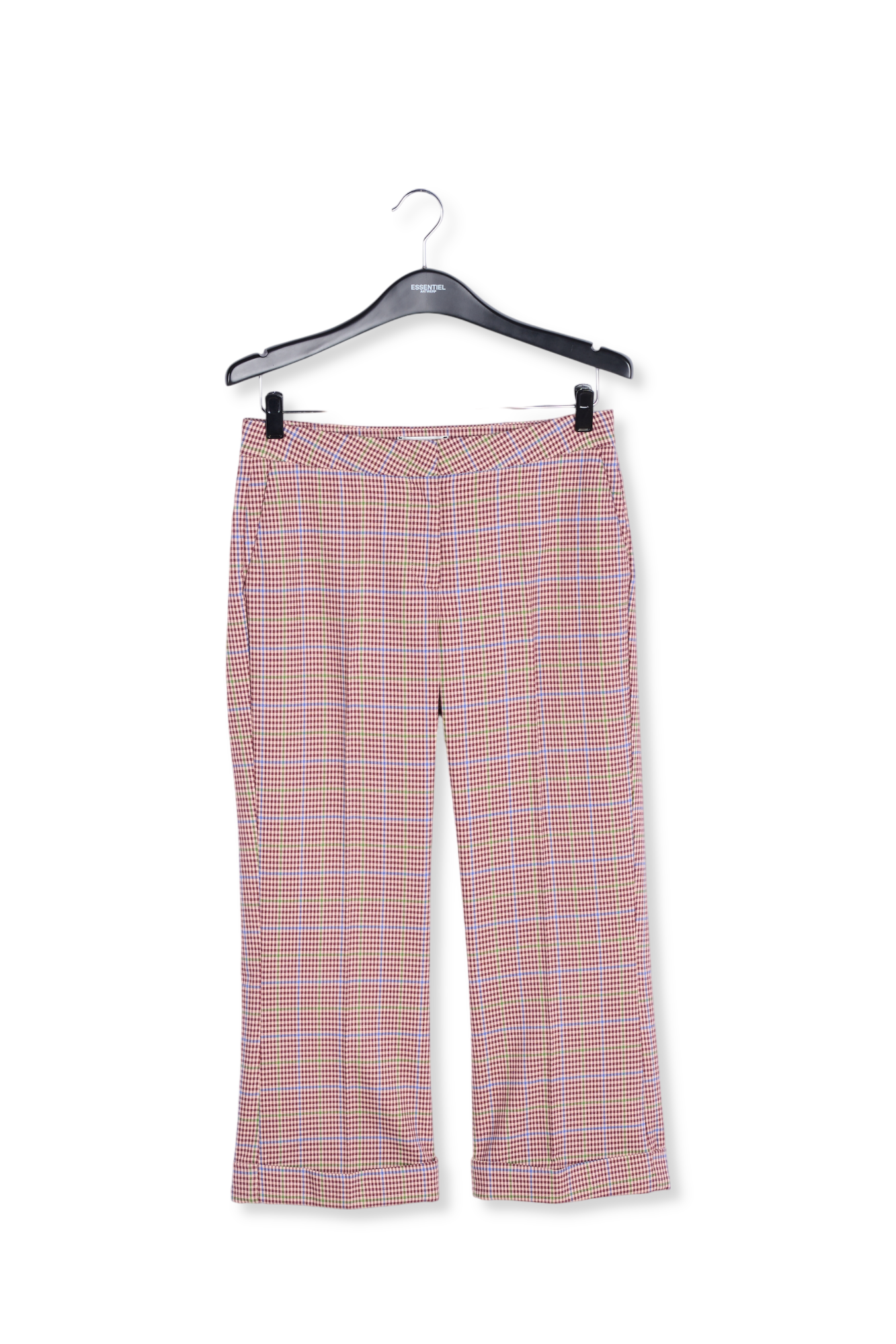 Pantalon 7/8me à carreaux RE—SSENTIEL seconde main photo 1