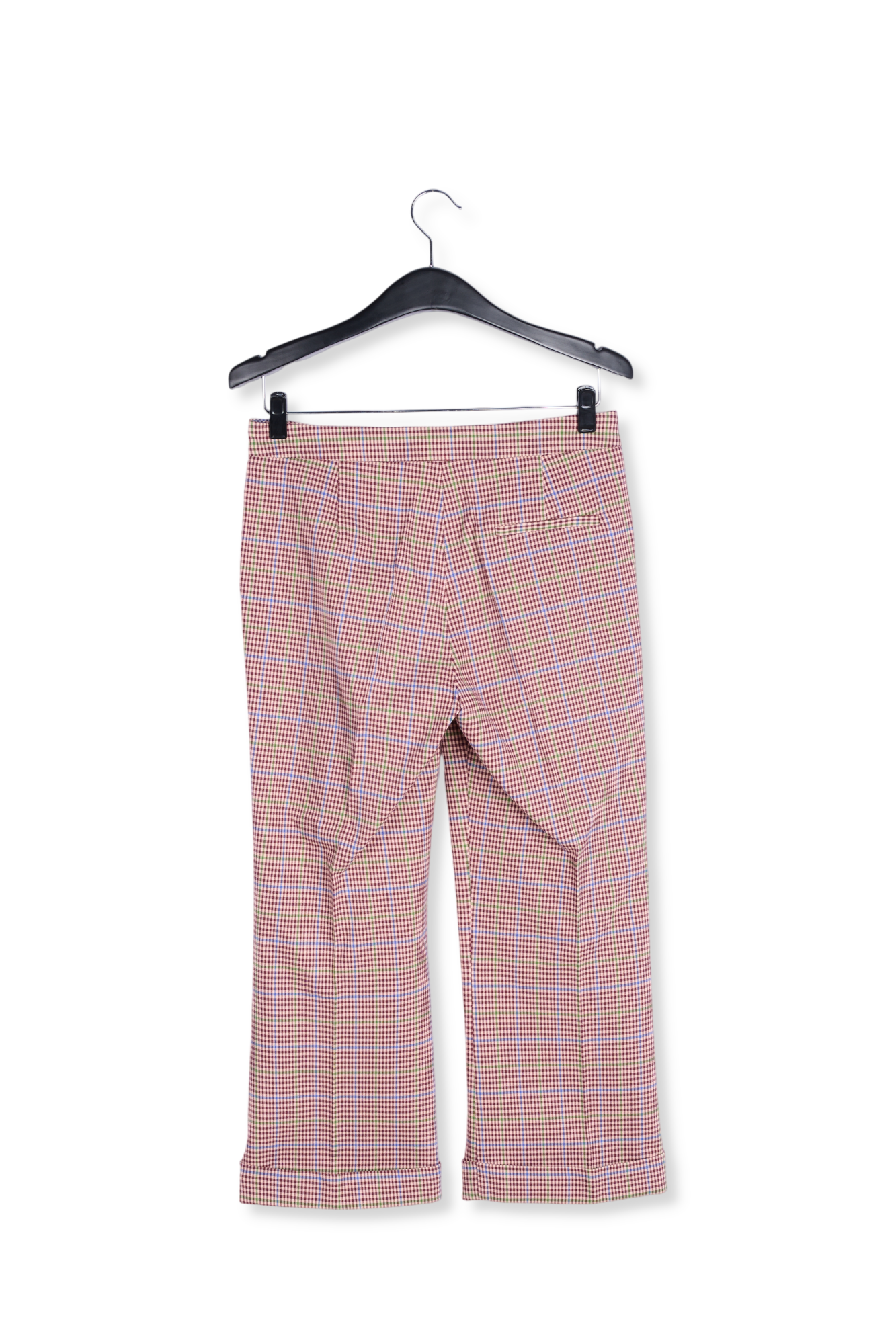 Pantalon 7/8me à carreaux RE—SSENTIEL seconde main photo 2