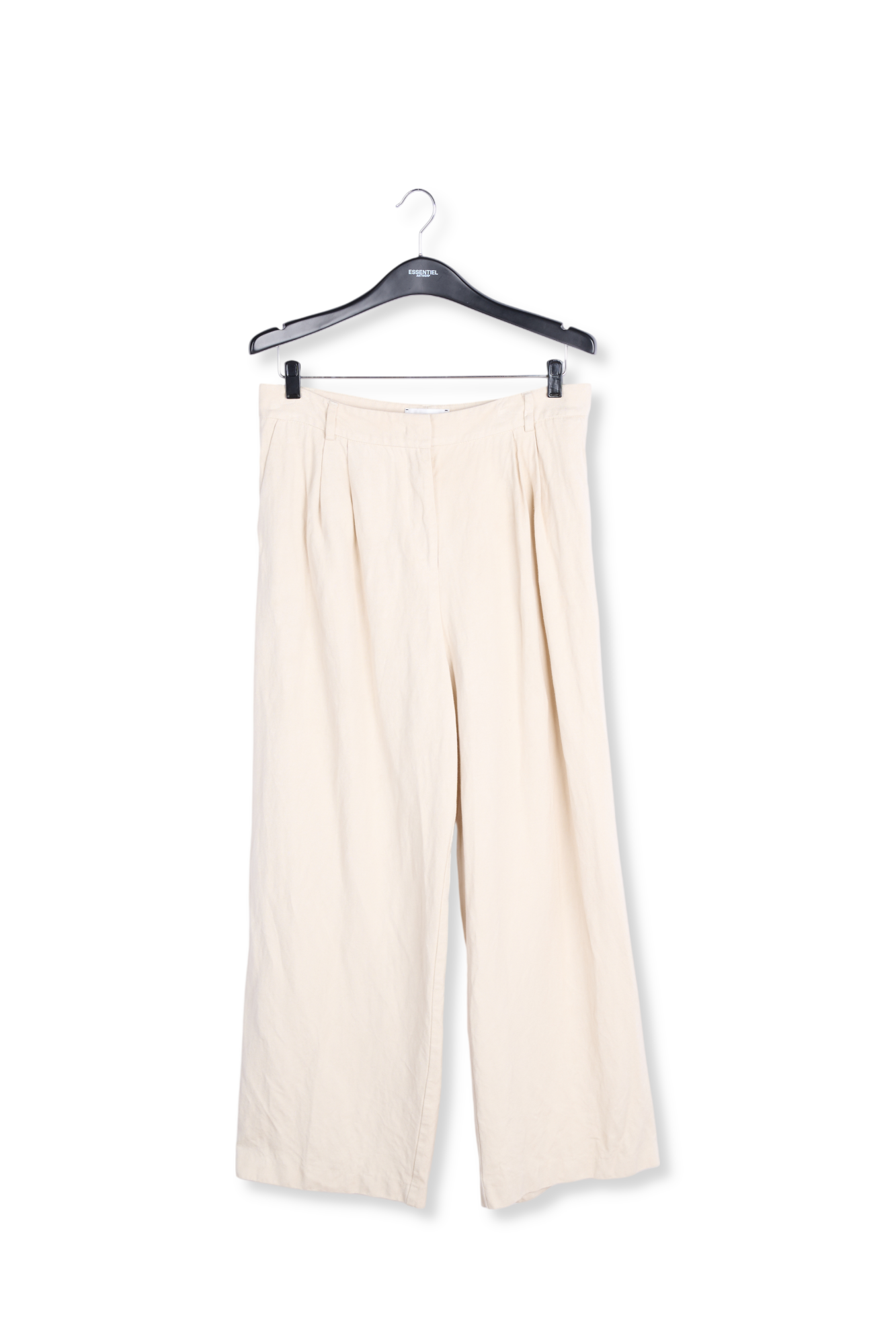 Off-white wide-leg pants RE—SSENTIEL second-hand photo 1