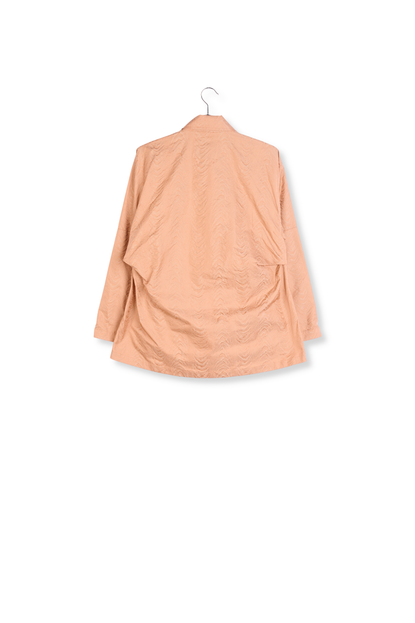 Veste en jacquard brune RE—SSENTIEL seconde main photo 2
