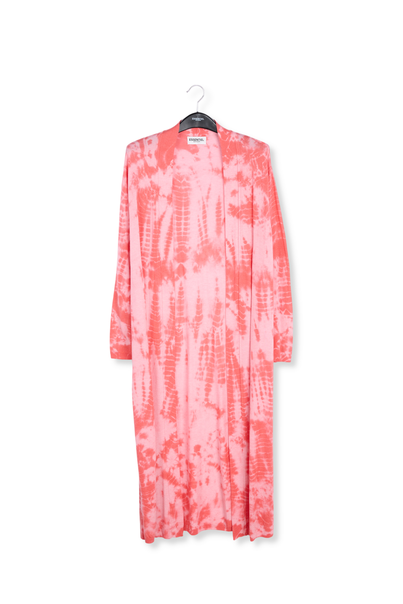 Long cardigan tie-dye rose et rouge RE—SSENTIEL seconde main photo 1