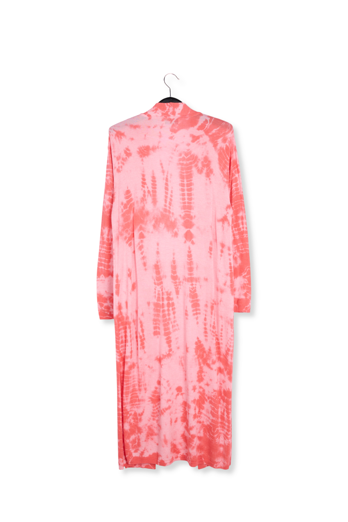 Long cardigan tie-dye rose et rouge RE—SSENTIEL seconde main photo 2