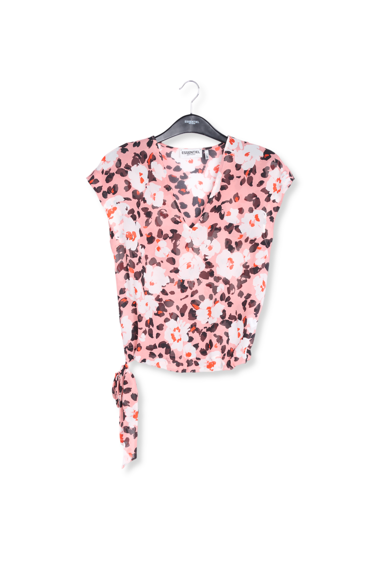 Pink floral-print top RE—SSENTIEL second-hand photo 1