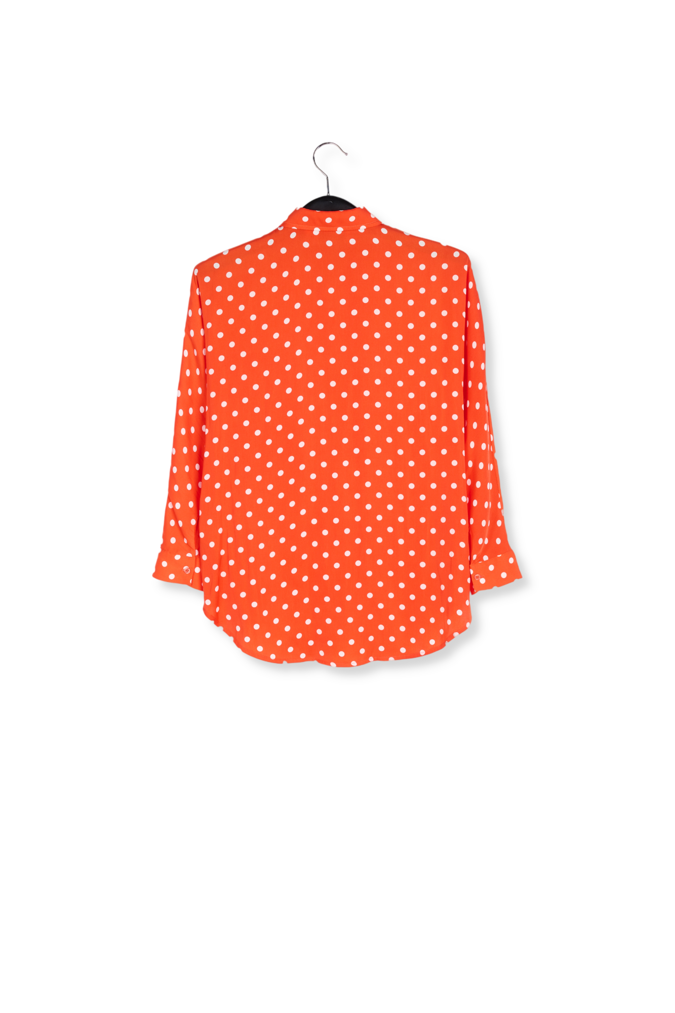 Chemise rouge à pois RE—SSENTIEL seconde main photo 2