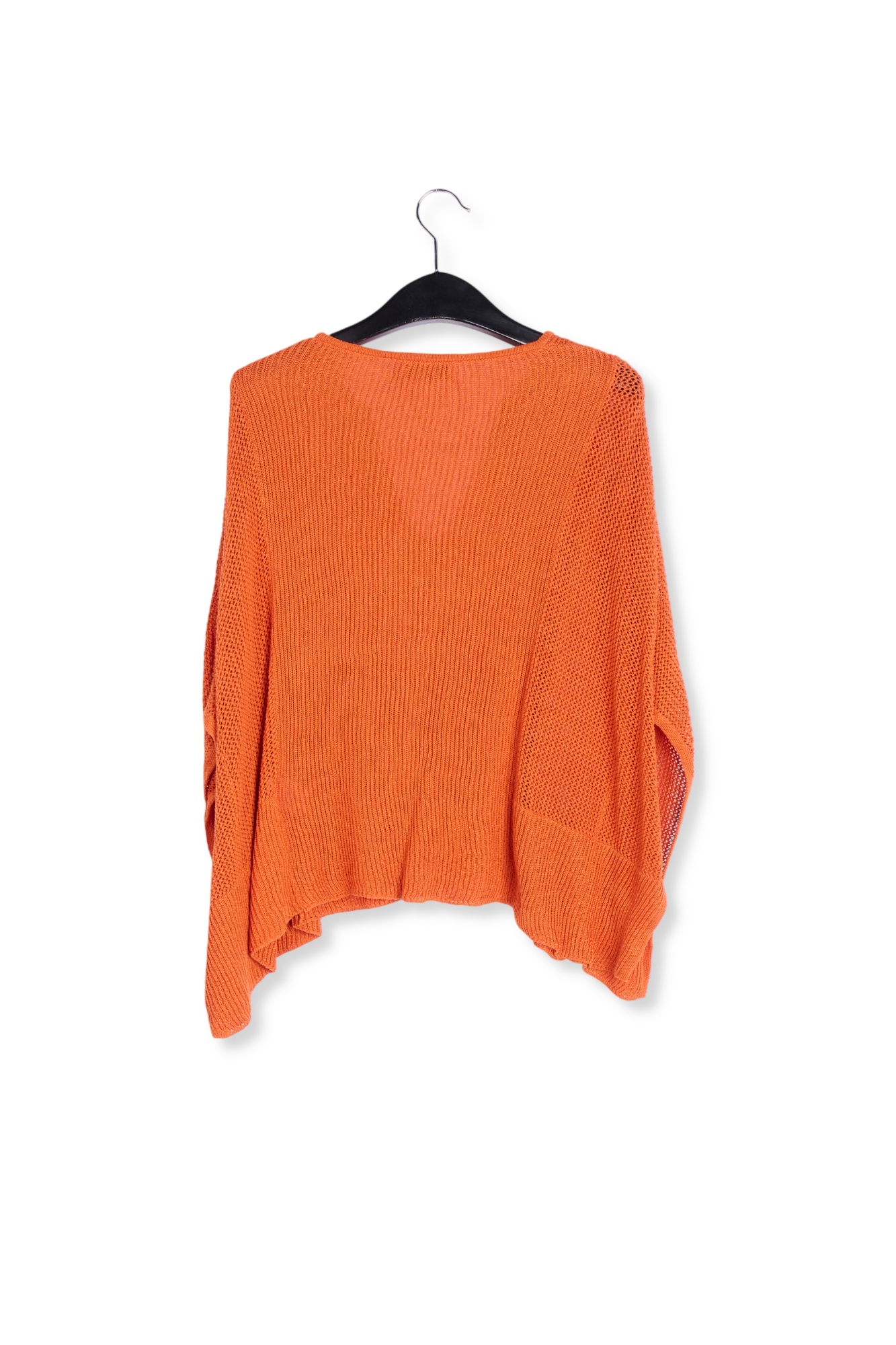 Oranje gebreide top met wijde snit RE—SSENTIEL tweedehands photo 2