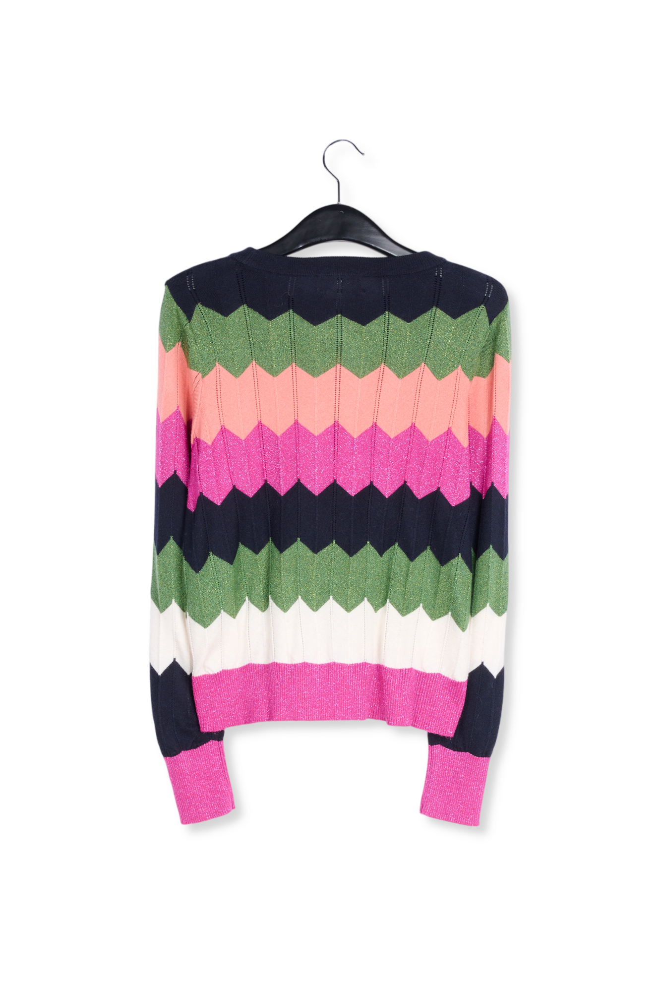 Tricot à rayures multicolores RE—SSENTIEL seconde main photo 2