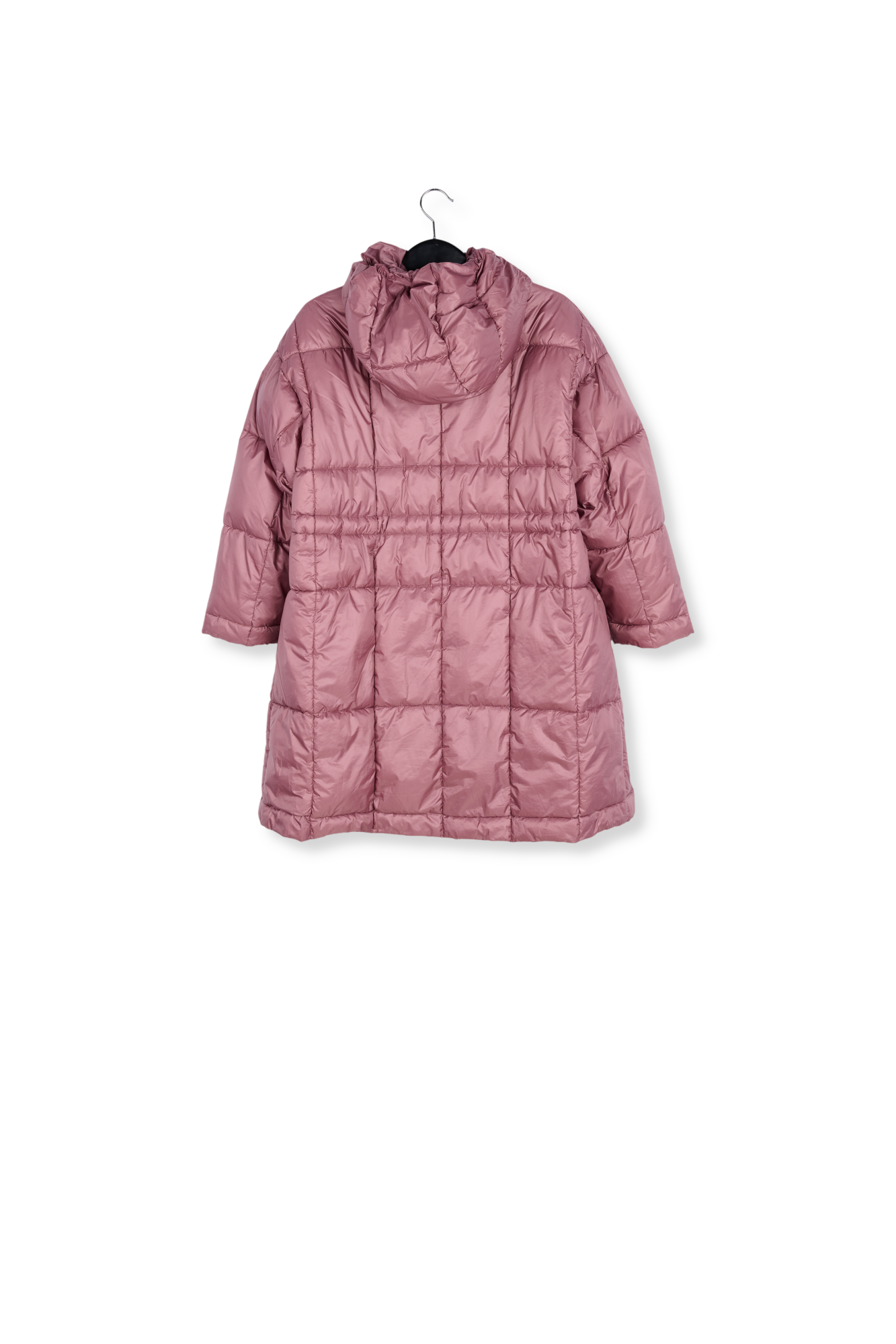 Vintage roze donsjas met kap RE—SSENTIEL tweedehands photo 2