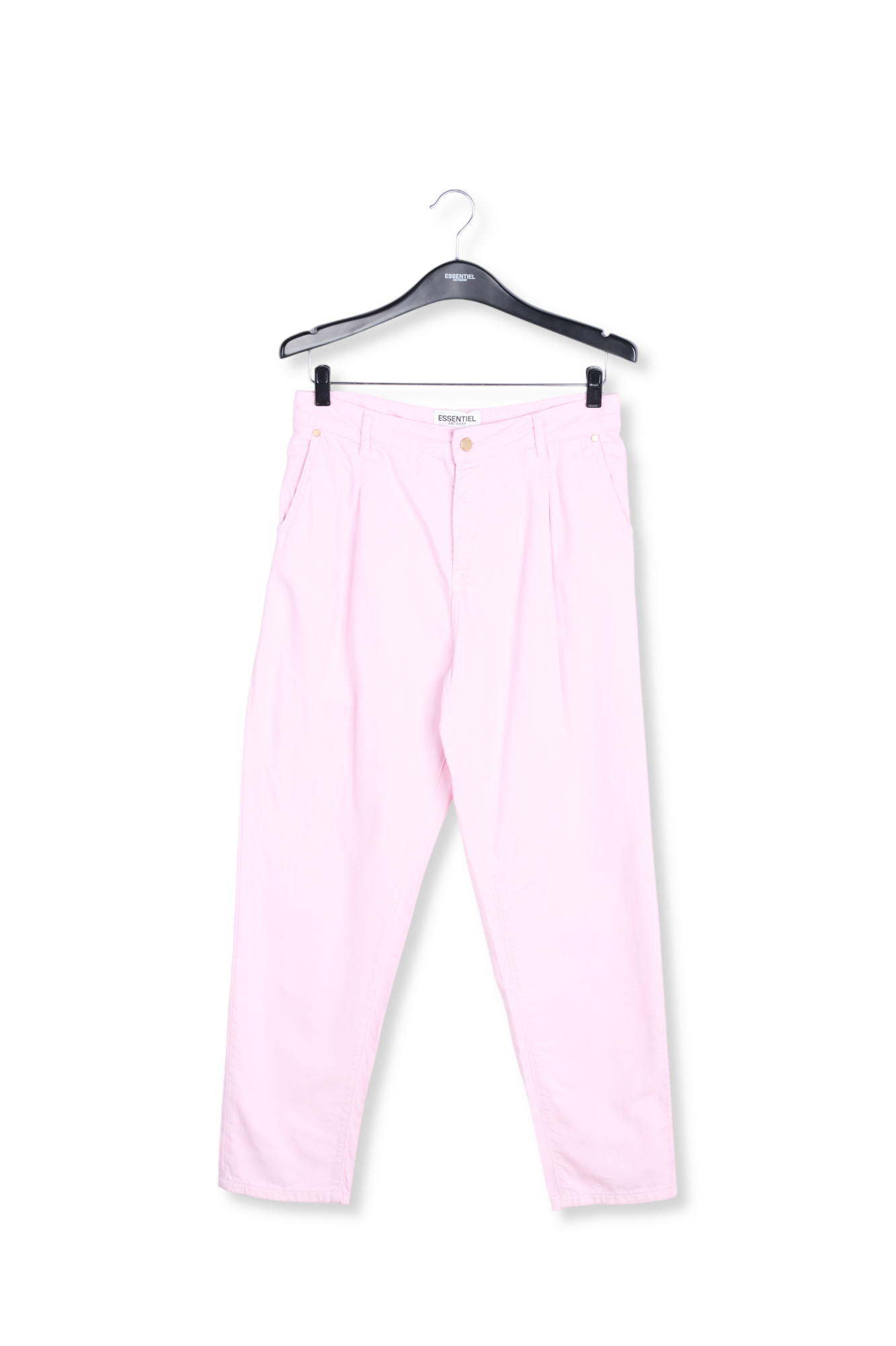 Light pink denim boyfriend jeans RE—SSENTIEL second-hand photo 4