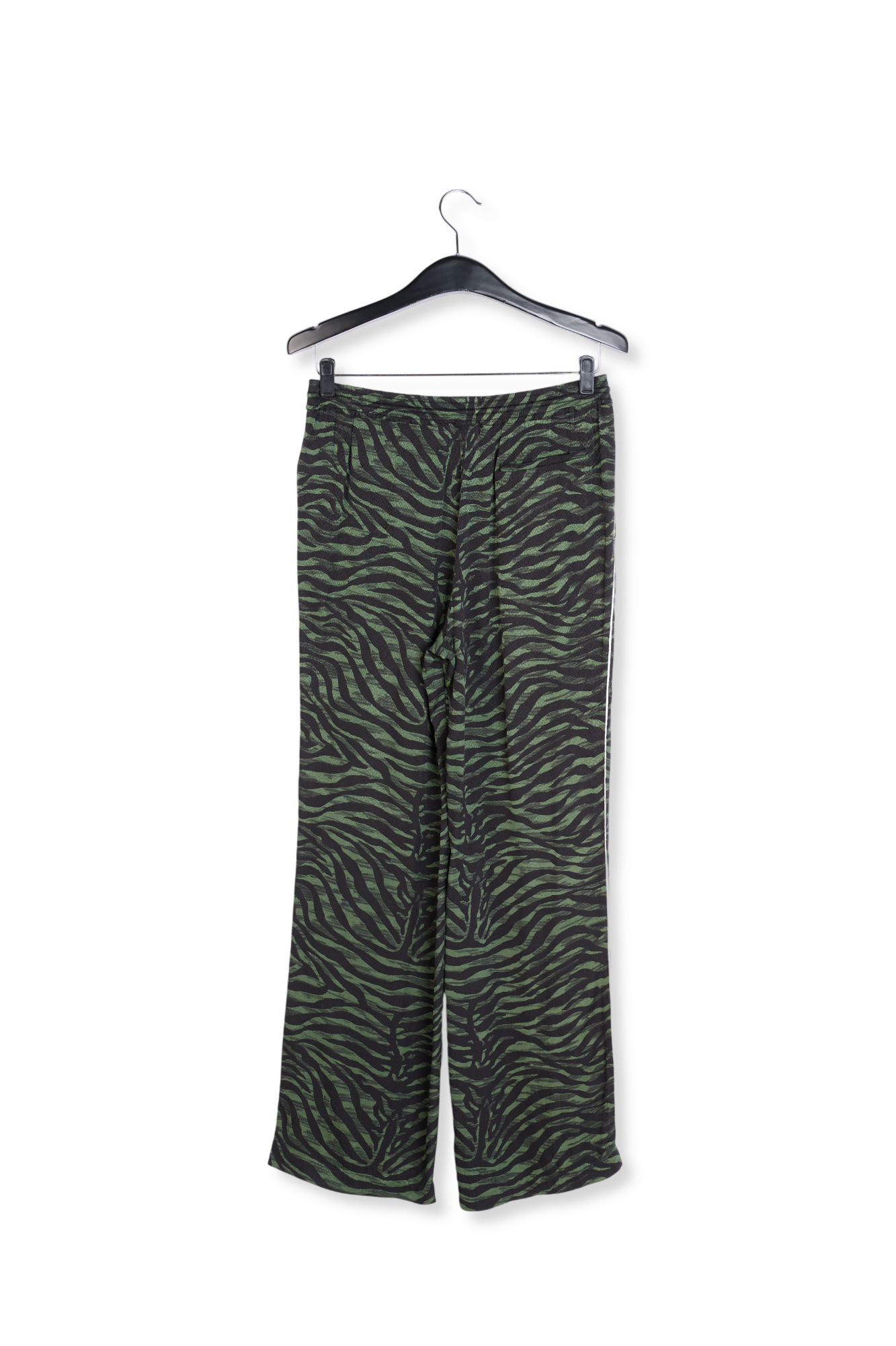 Pyjamabroek met kaki en zwarte zebraprint RE—SSENTIEL tweedehands photo 2