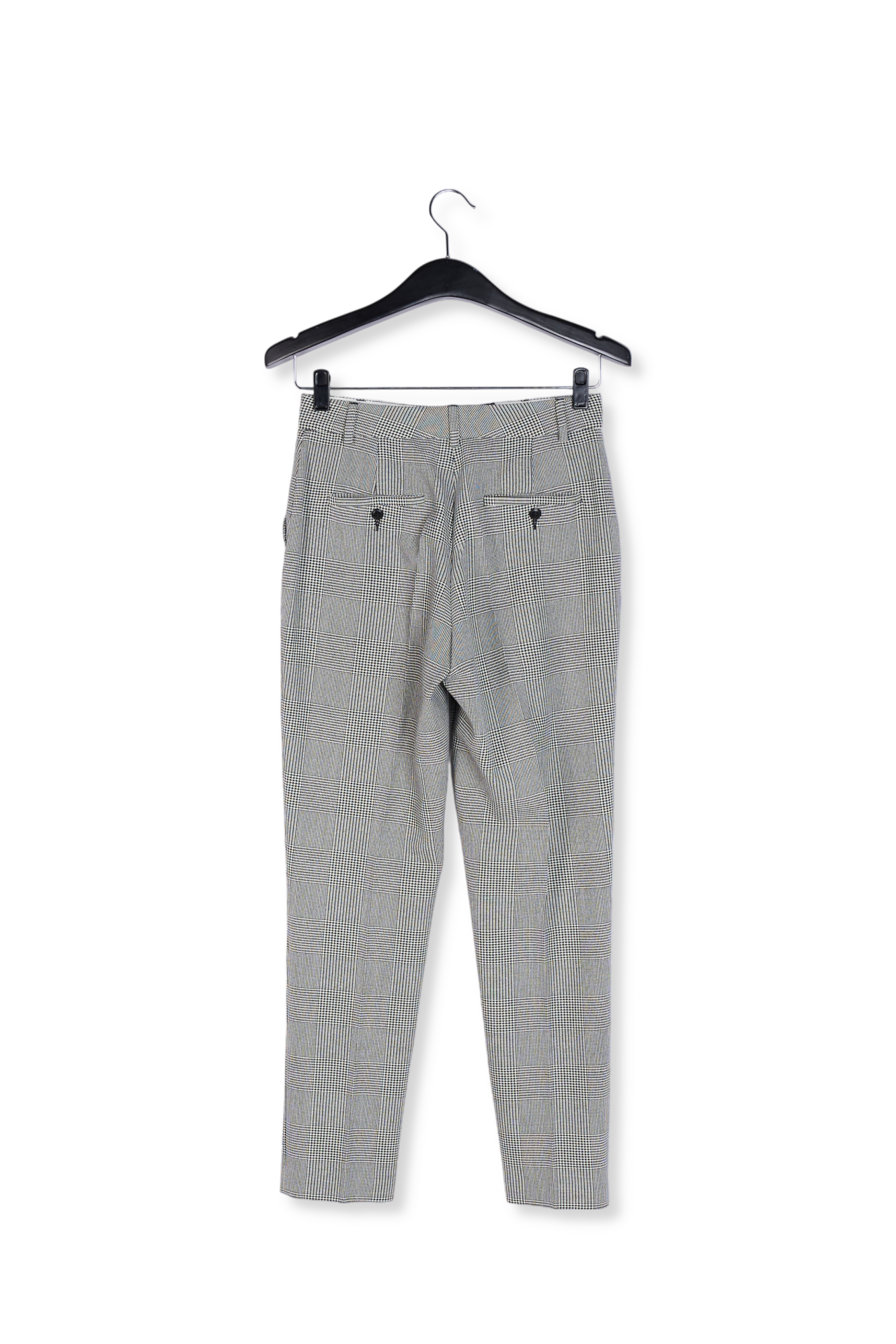 Black and white checked pants RE—SSENTIEL second-hand photo 2