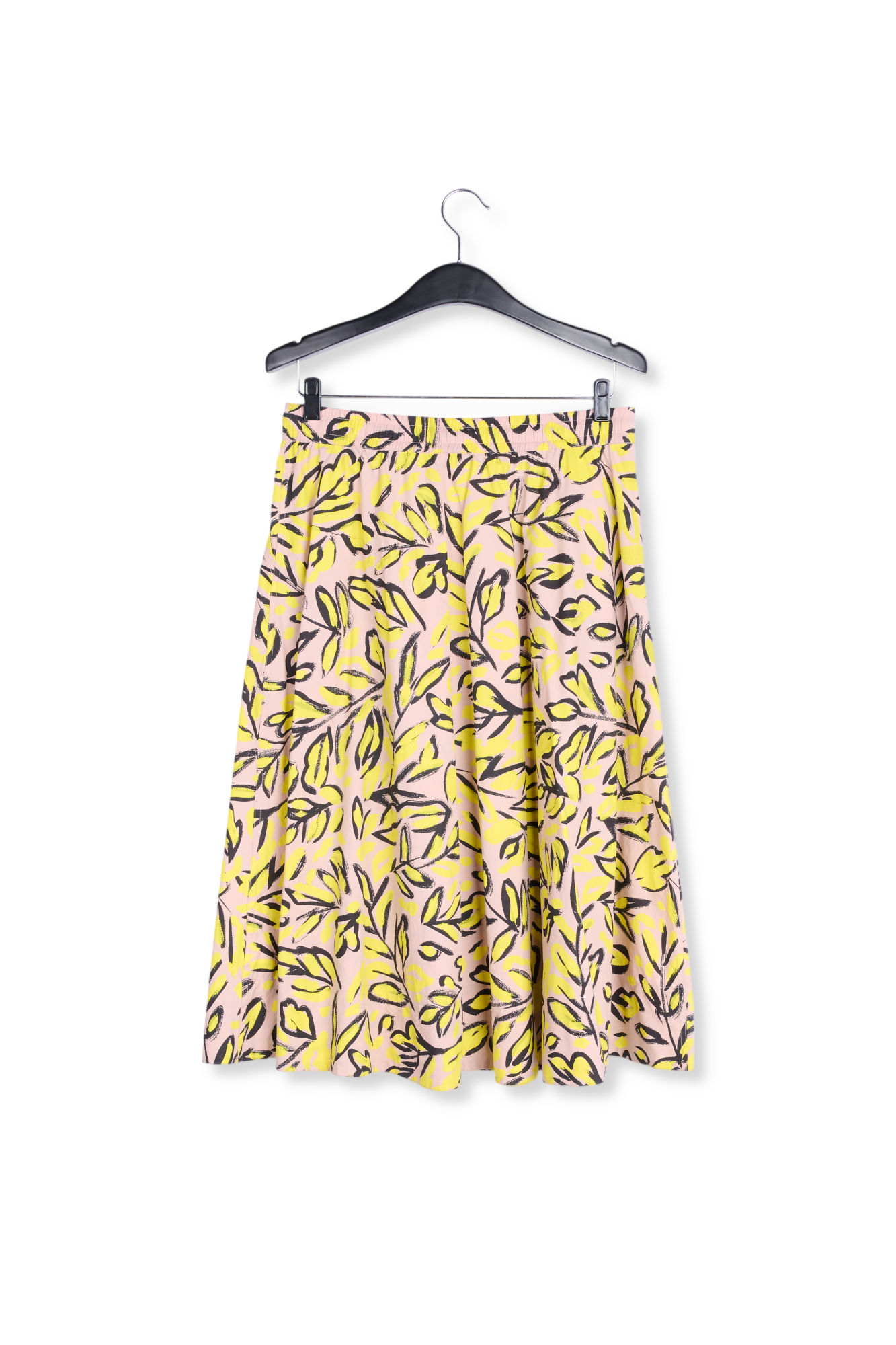 Beige midirok met bloemenprint RE—SSENTIEL tweedehands photo 2
