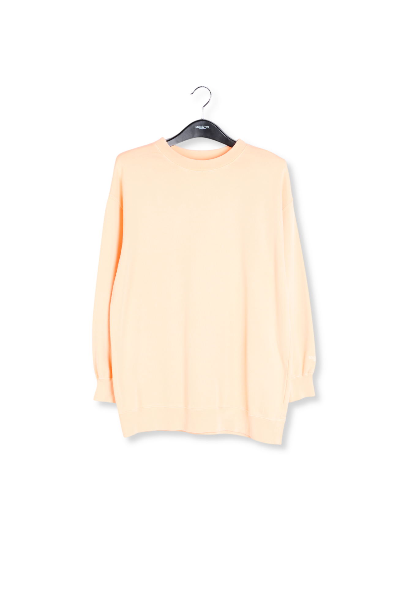 Sweatshirt oversize orange fluo RE—SSENTIEL seconde main photo 1