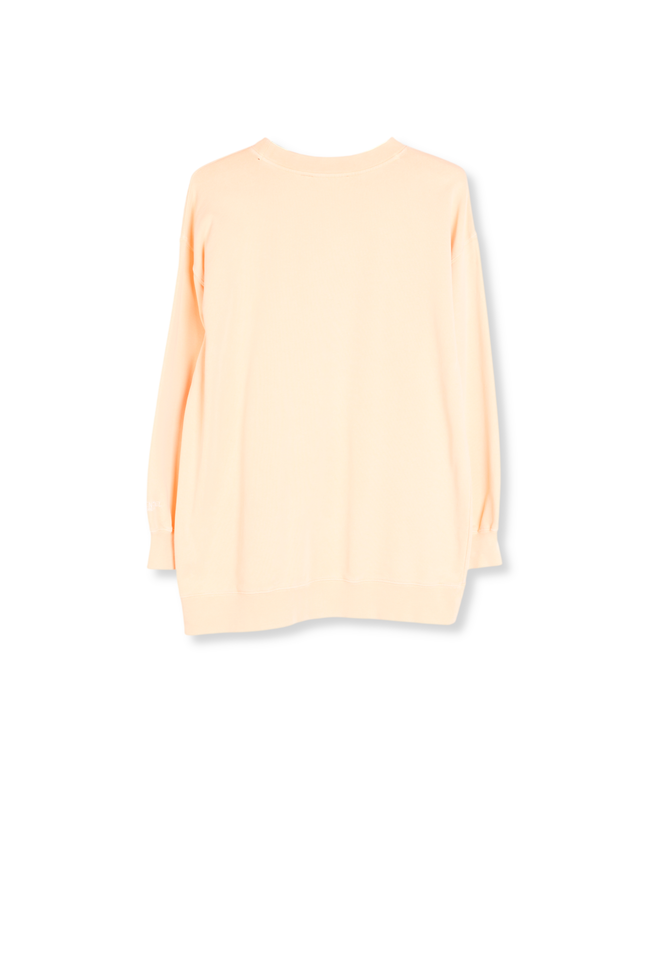 Sweatshirt oversize orange fluo RE—SSENTIEL seconde main photo 2