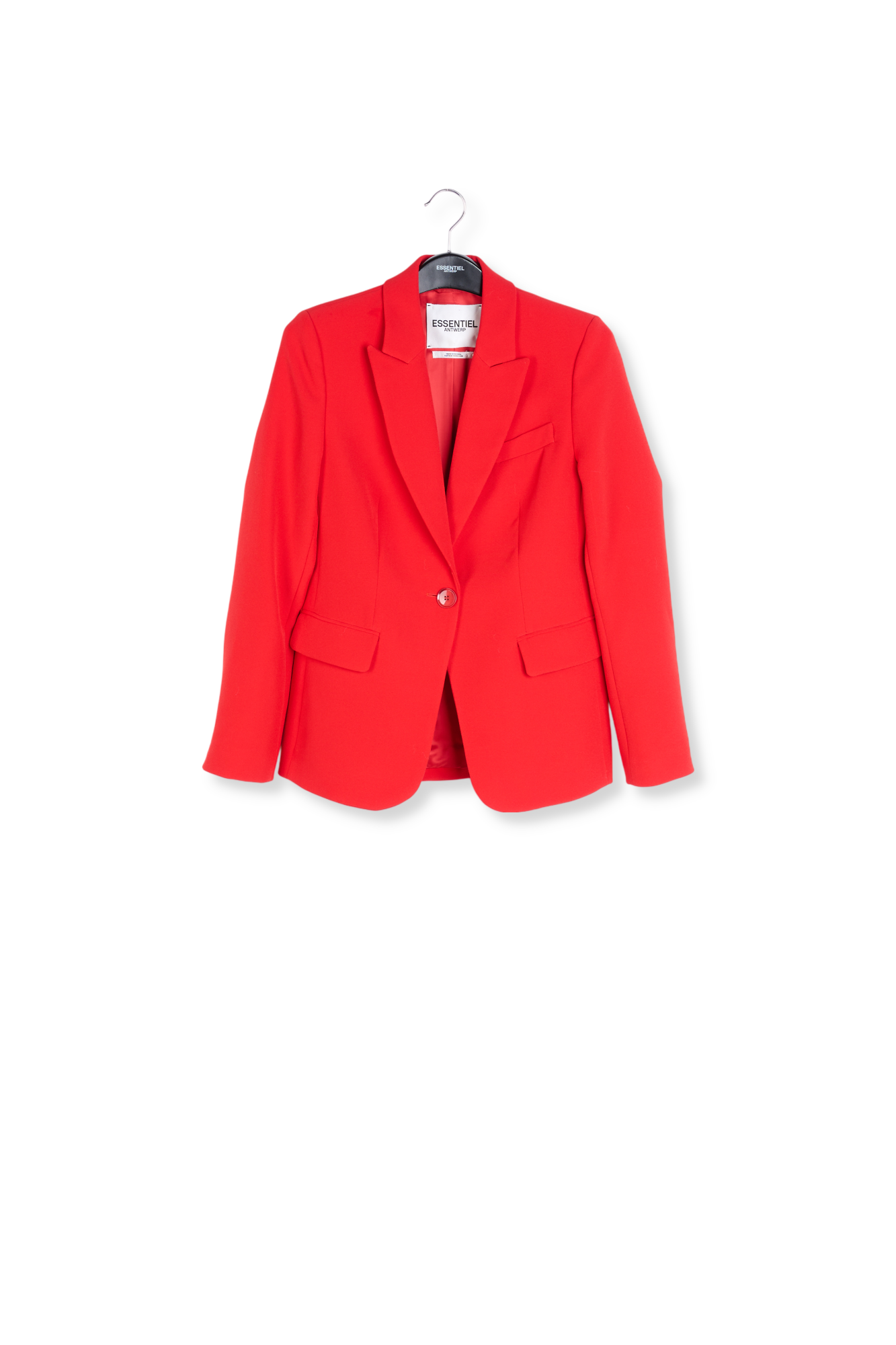 Veste rouge à  coupe ajustée RE—SSENTIEL seconde main photo 1