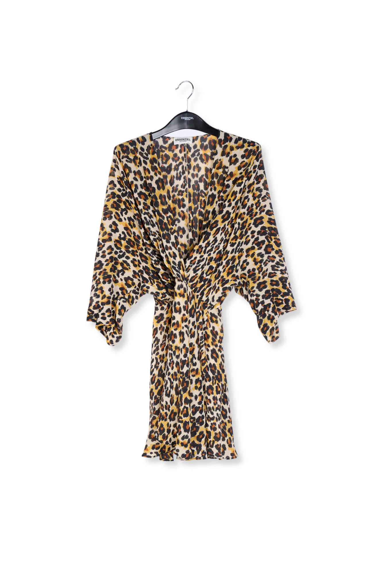 Mini-robe portefeuille à imprimé léopard RE—SSENTIEL seconde main photo 1