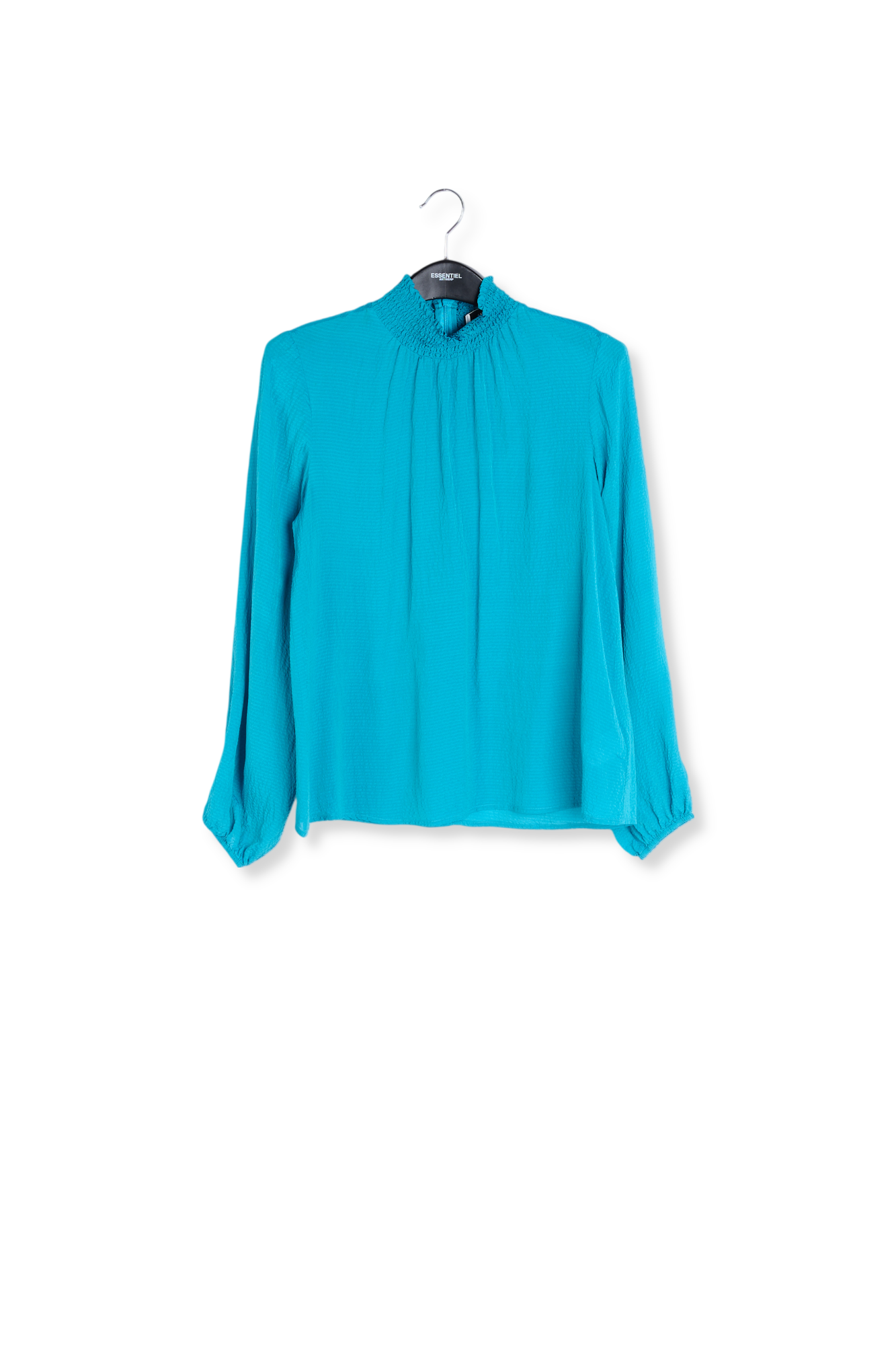 Blauwe top met wijde pasvorm RE—SSENTIEL tweedehands photo 1