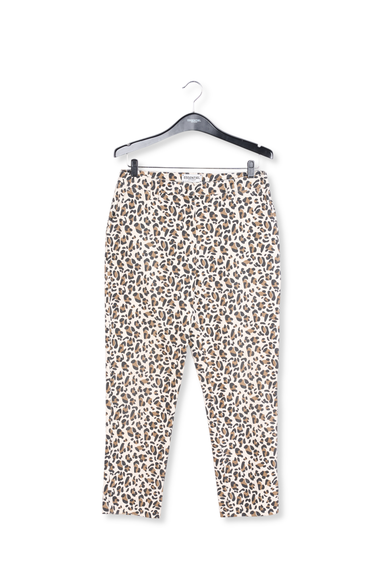 Pantalon décontracté avec imprimé tigre et entrejambe bas RE—SSENTIEL seconde main photo 1