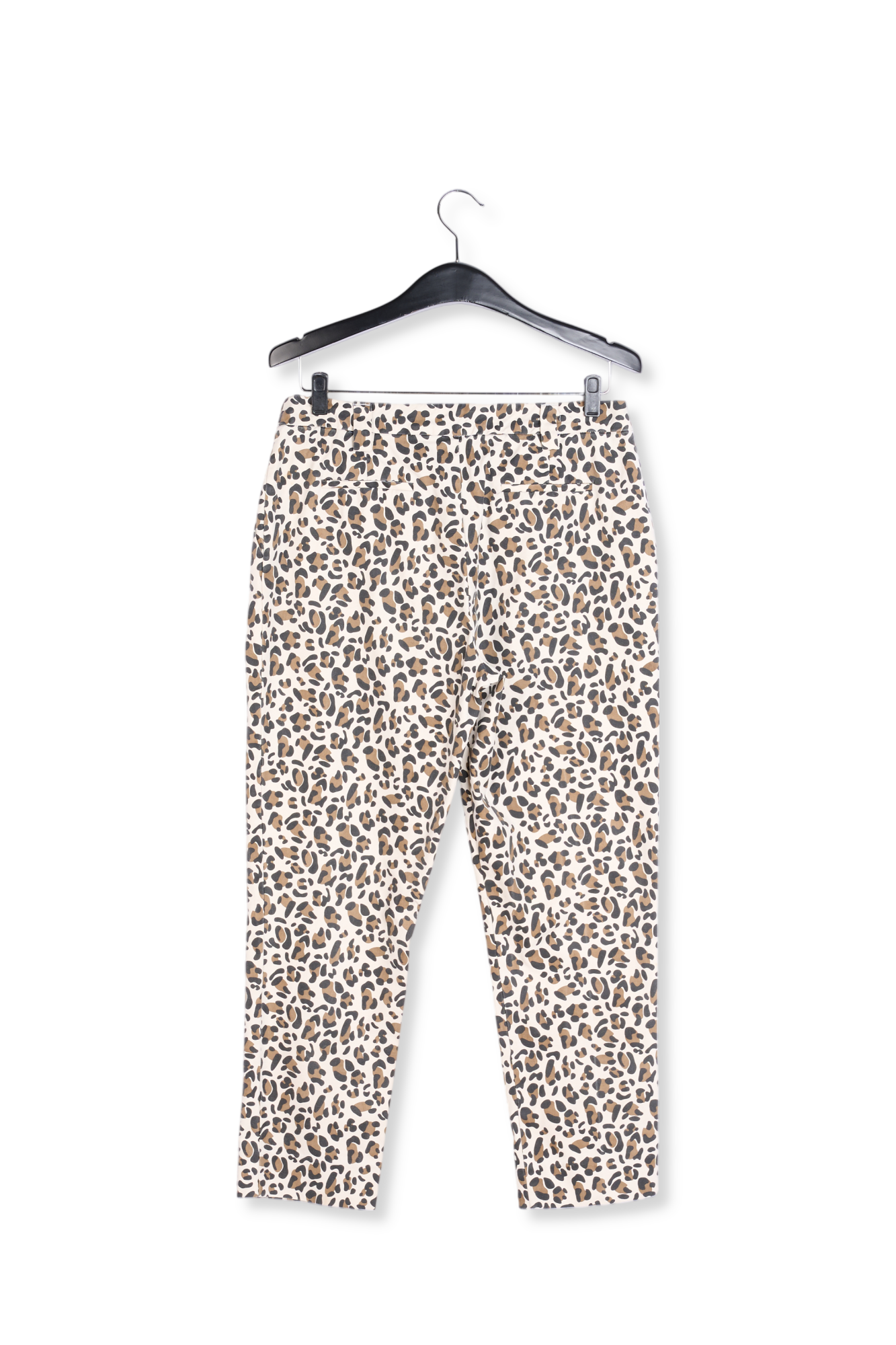 Pantalon décontracté avec imprimé tigre et entrejambe bas RE—SSENTIEL seconde main photo 2