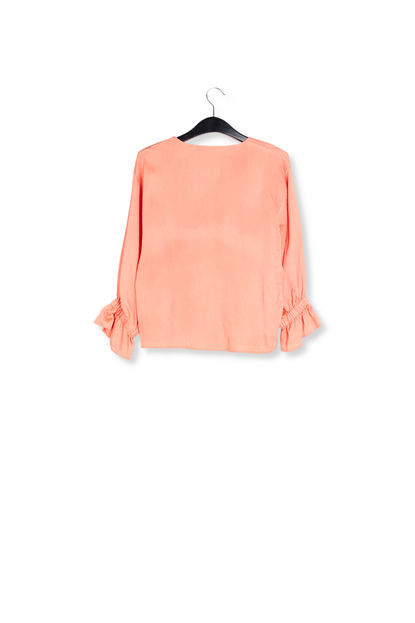 Top rose vif avec manches oversize RE—SSENTIEL seconde main photo 2