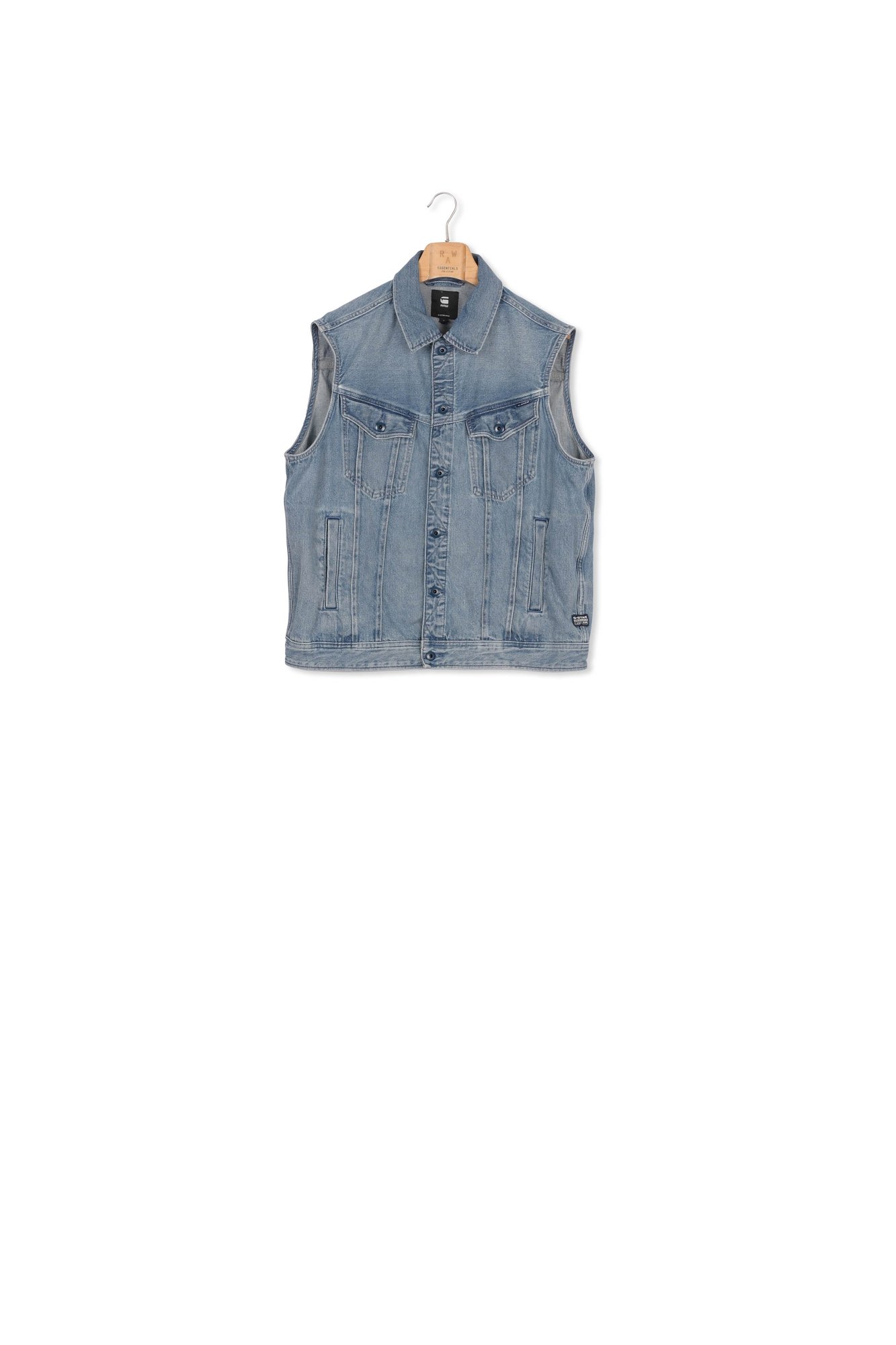 Oversized Denim Bodywarmer G-star tweedehands photo 1