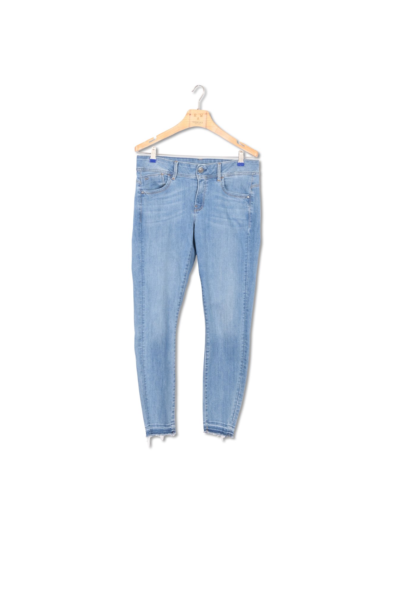 Lynn Mid Waist Skinny Ripped Jeans G-star seconde main photo 1