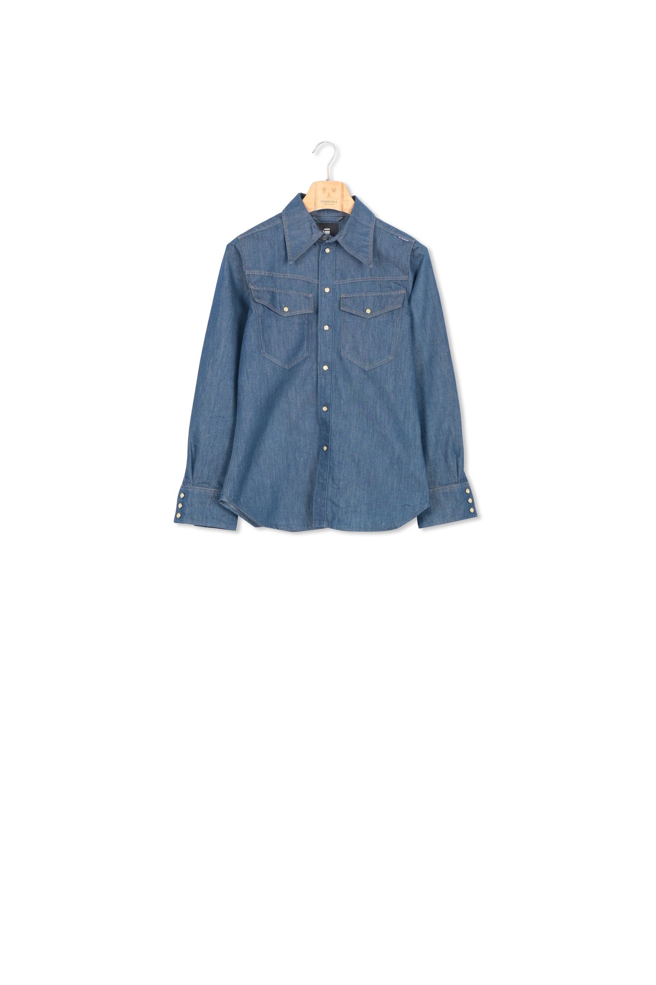 Premium 70'S Slim Denim Shirt G-star tweedehands photo 1