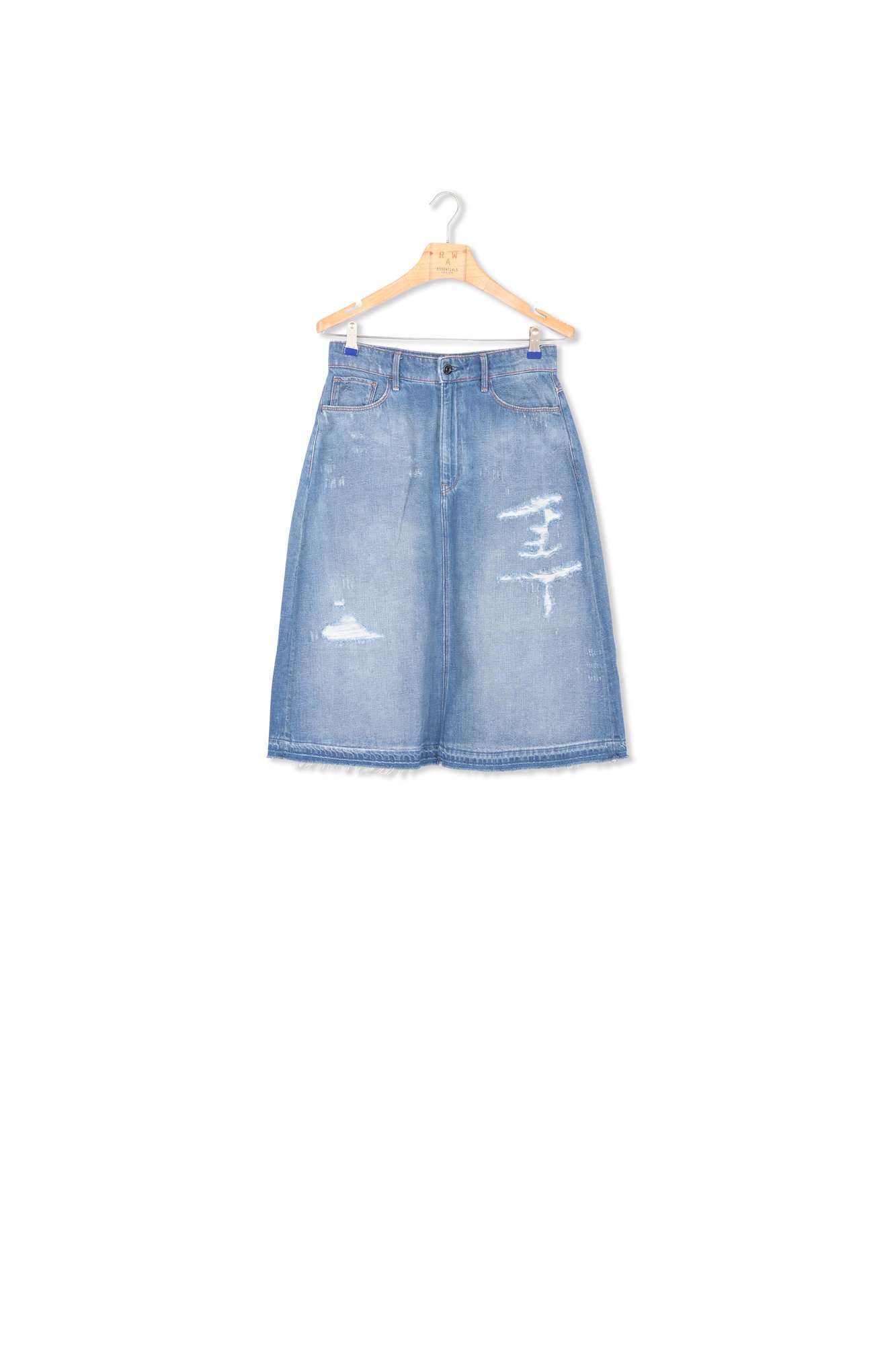 3301 A-Line Midi Ripped Edge Rock G-star Second-Hand photo 1
