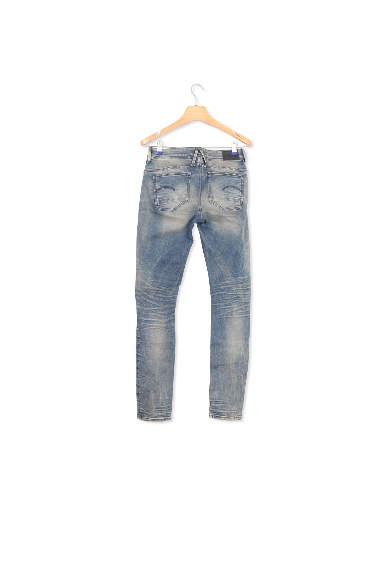 Lynn Navy Mid Waist Skinny Jeans G-star tweedehands photo 2