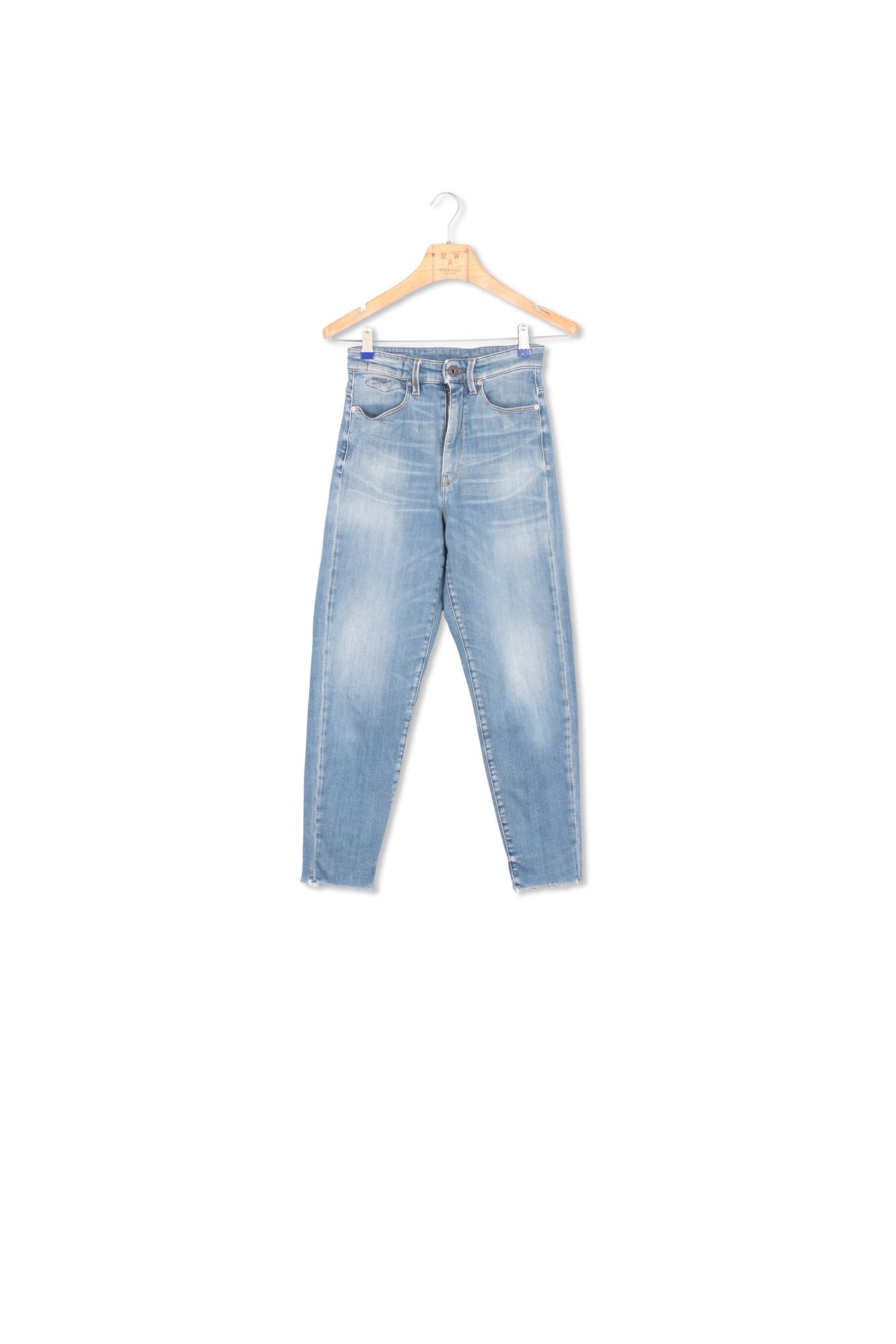 Jean Janeh Ultra High Mom Raw Edge Ankle G-star seconde main photo 1