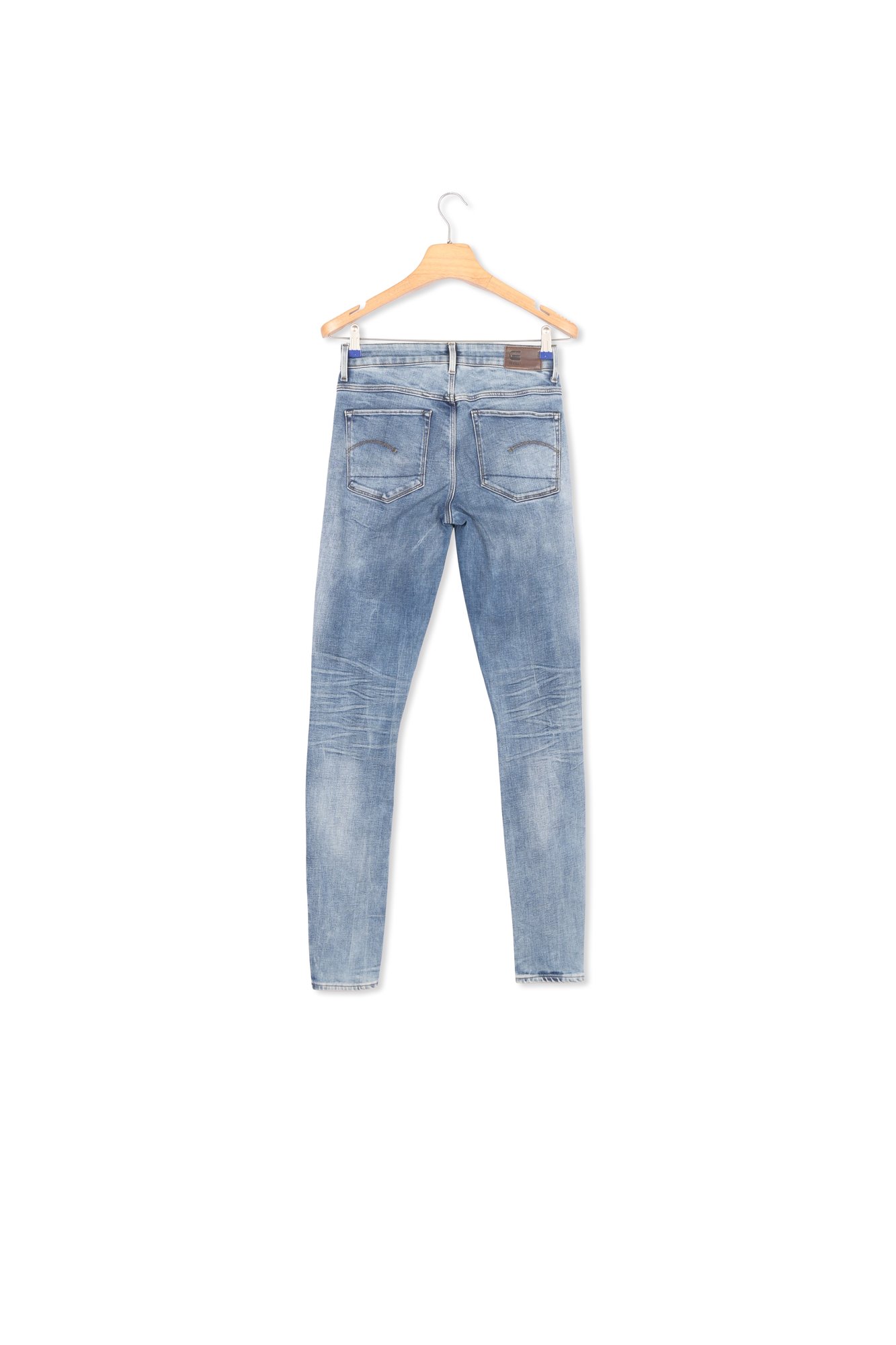 3301 Deconstructed High Waist Skinny Jeans G-star Second-Hand photo 2