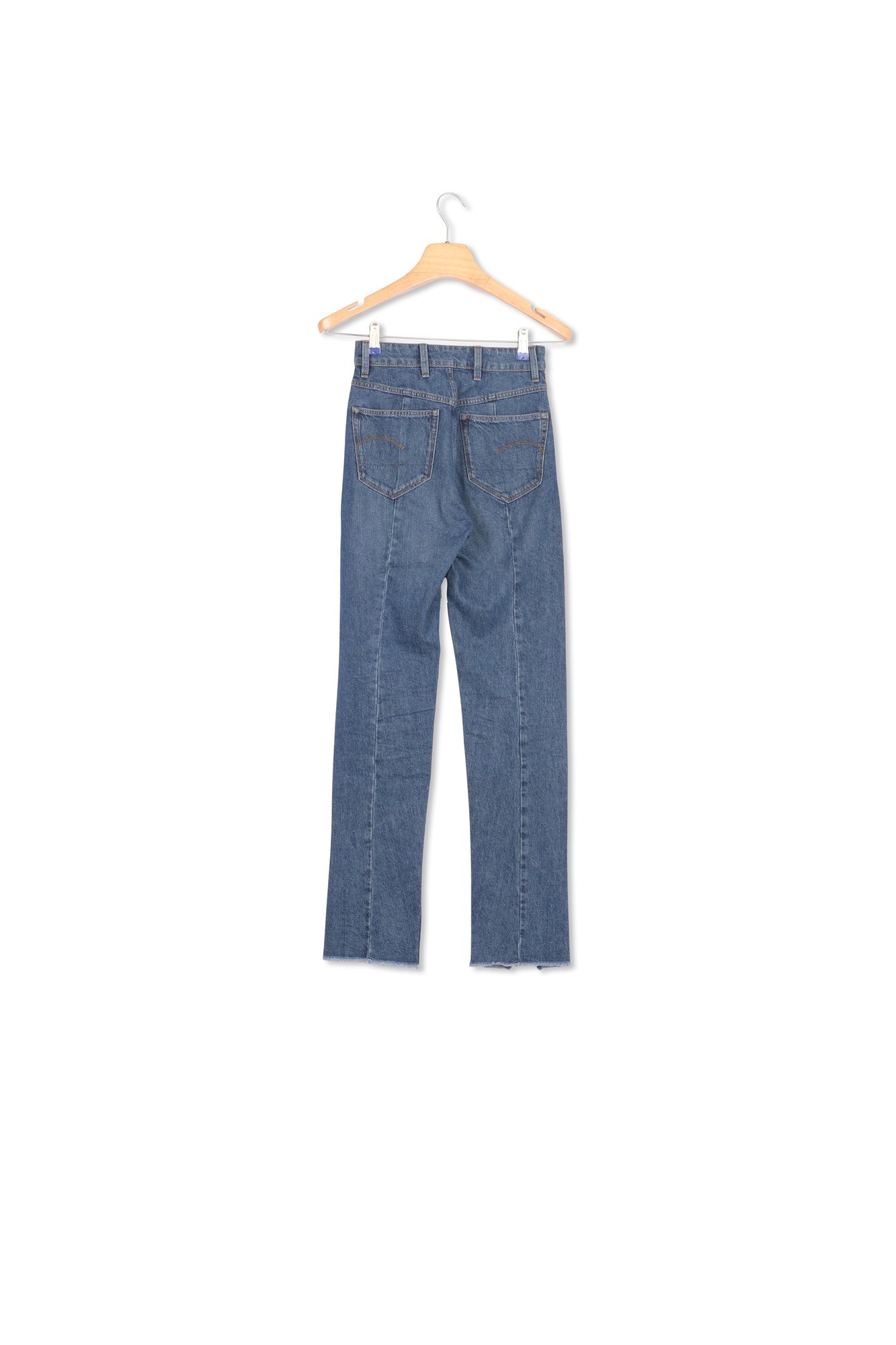 Lanc 3D High waist Straight 90s Ripped Jeans G-star seconde main photo 2