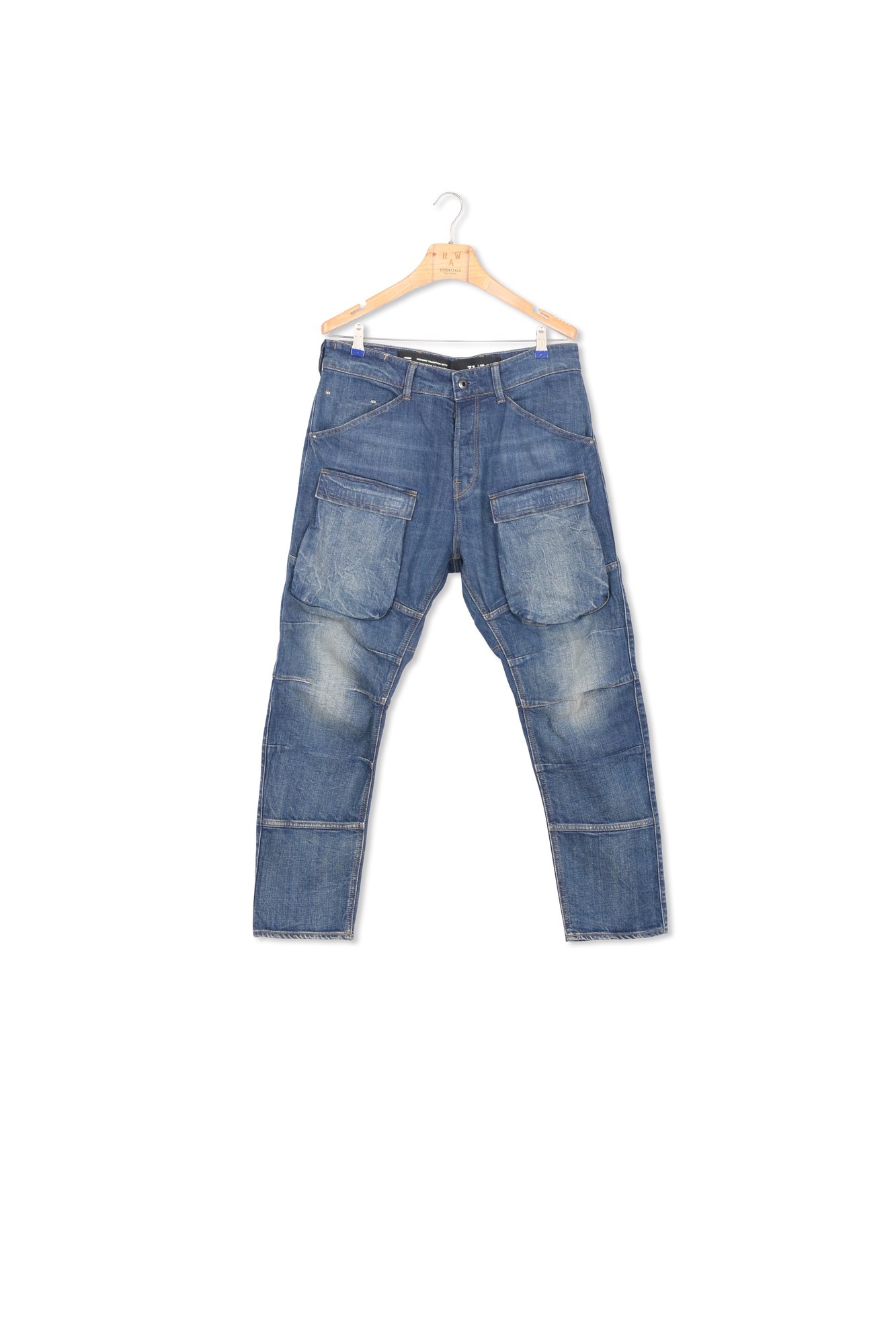 3D Regular Tapered Denim Cargo Jeans G-star tweedehands photo 1