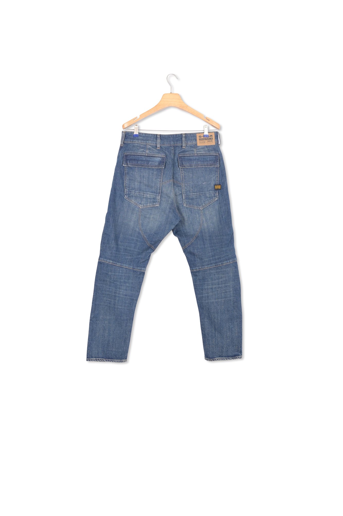 3D Regular Tapered Denim Cargo Jeans G-star tweedehands photo 2