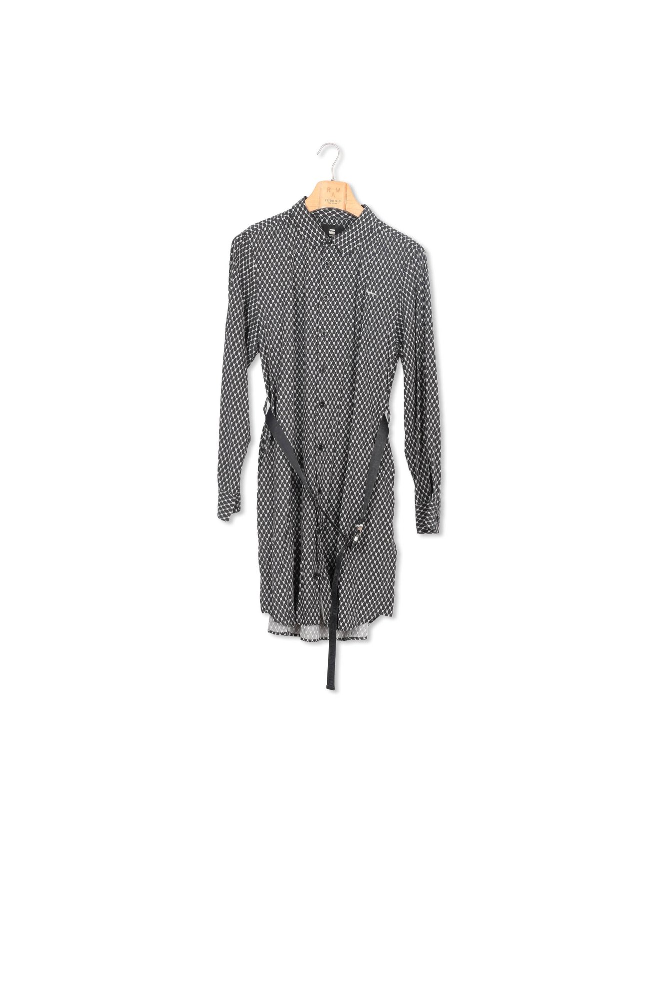 Belted Shirt Kleid G-star Second-Hand photo 1