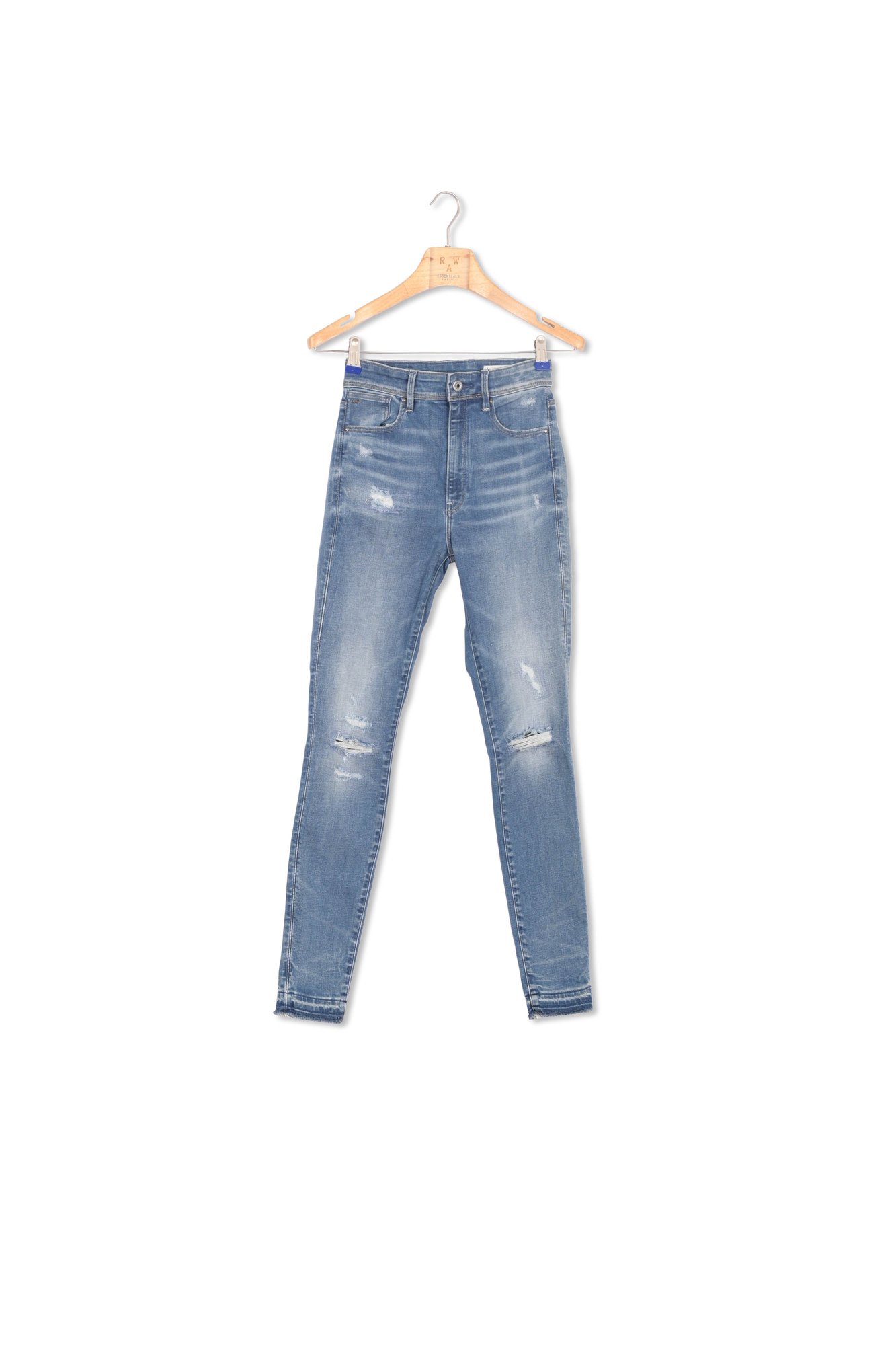 Jean Kafey Ultra High Skinny Ripped edge Ankle G-star seconde main photo 1